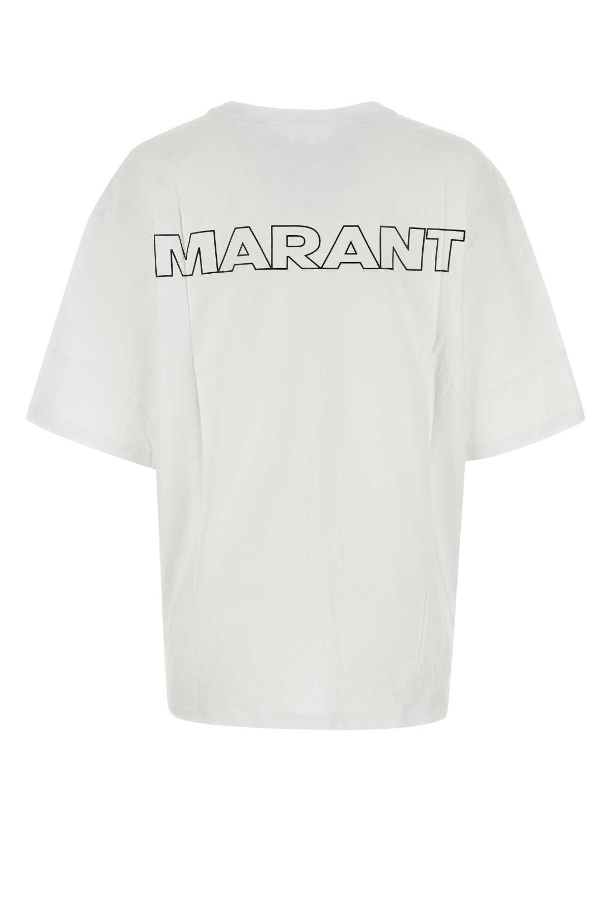 Isabel Marant White Cotton Guizy T-shirt
