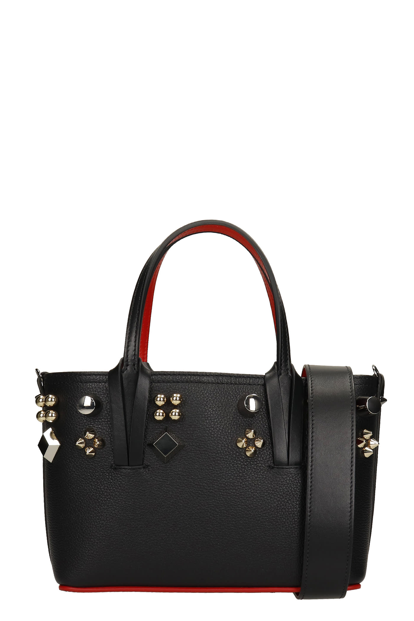 Christian Louboutin Tote In Black Leather