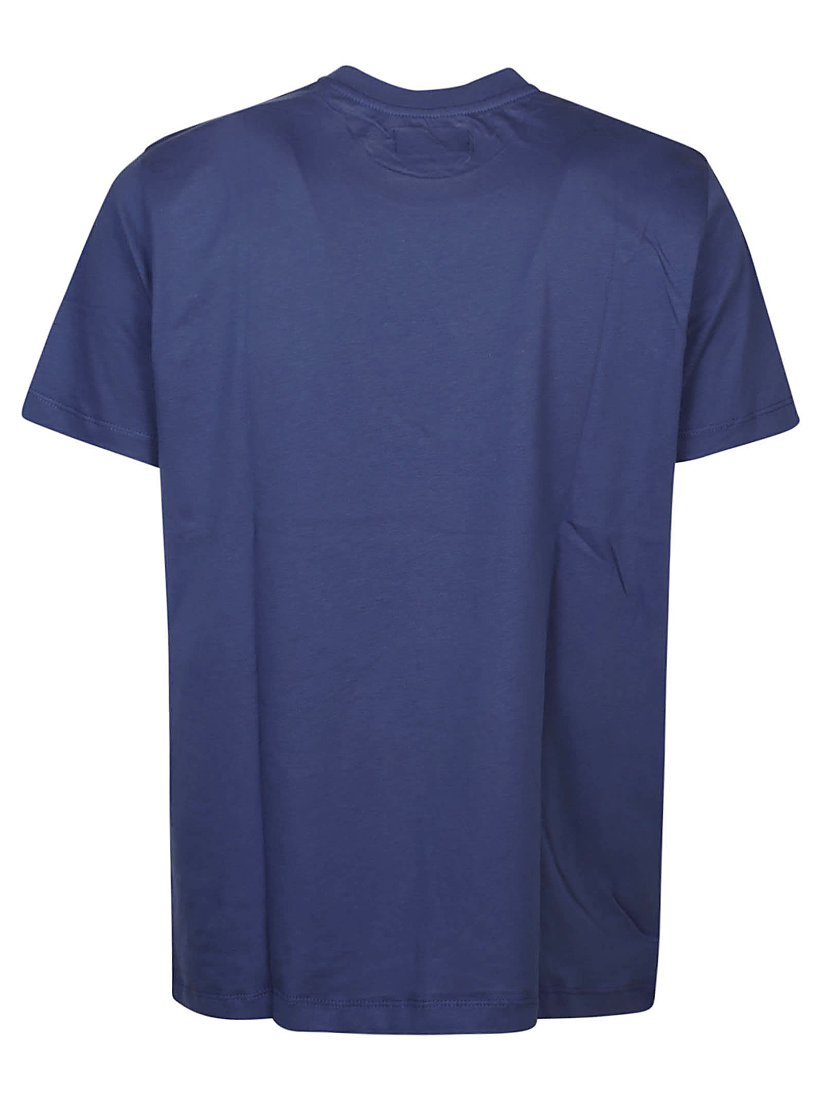 Shop Vilebrequin Washed T-shirt In Blu Yatch