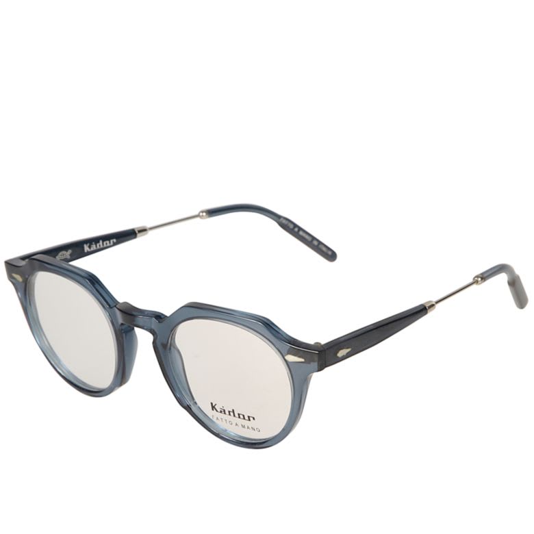 Kador Roket Round-frame Glasses In Blue