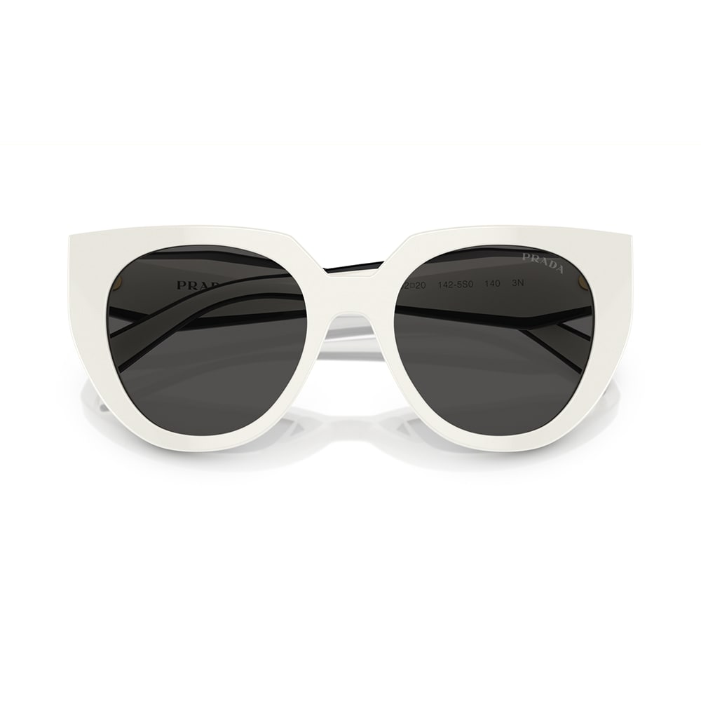 Prada Sunglasses In Bianco/nero