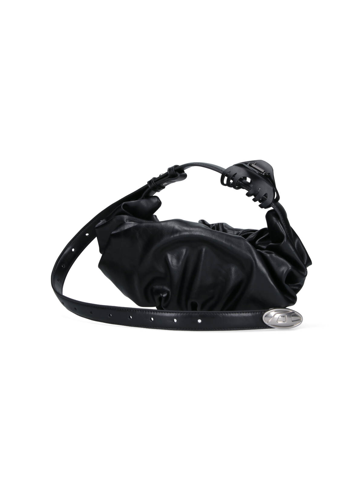 Diesel Grab-d Shoulder Bag In Black