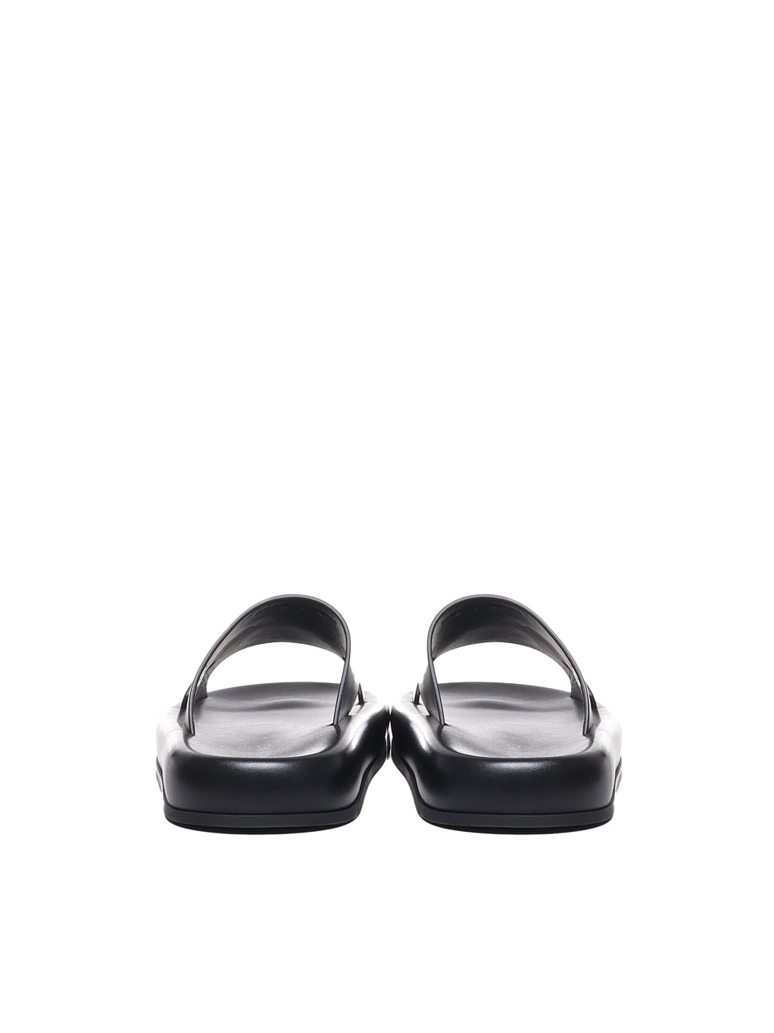 Shop Ferragamo Sandals With Cut-out Detail In Black