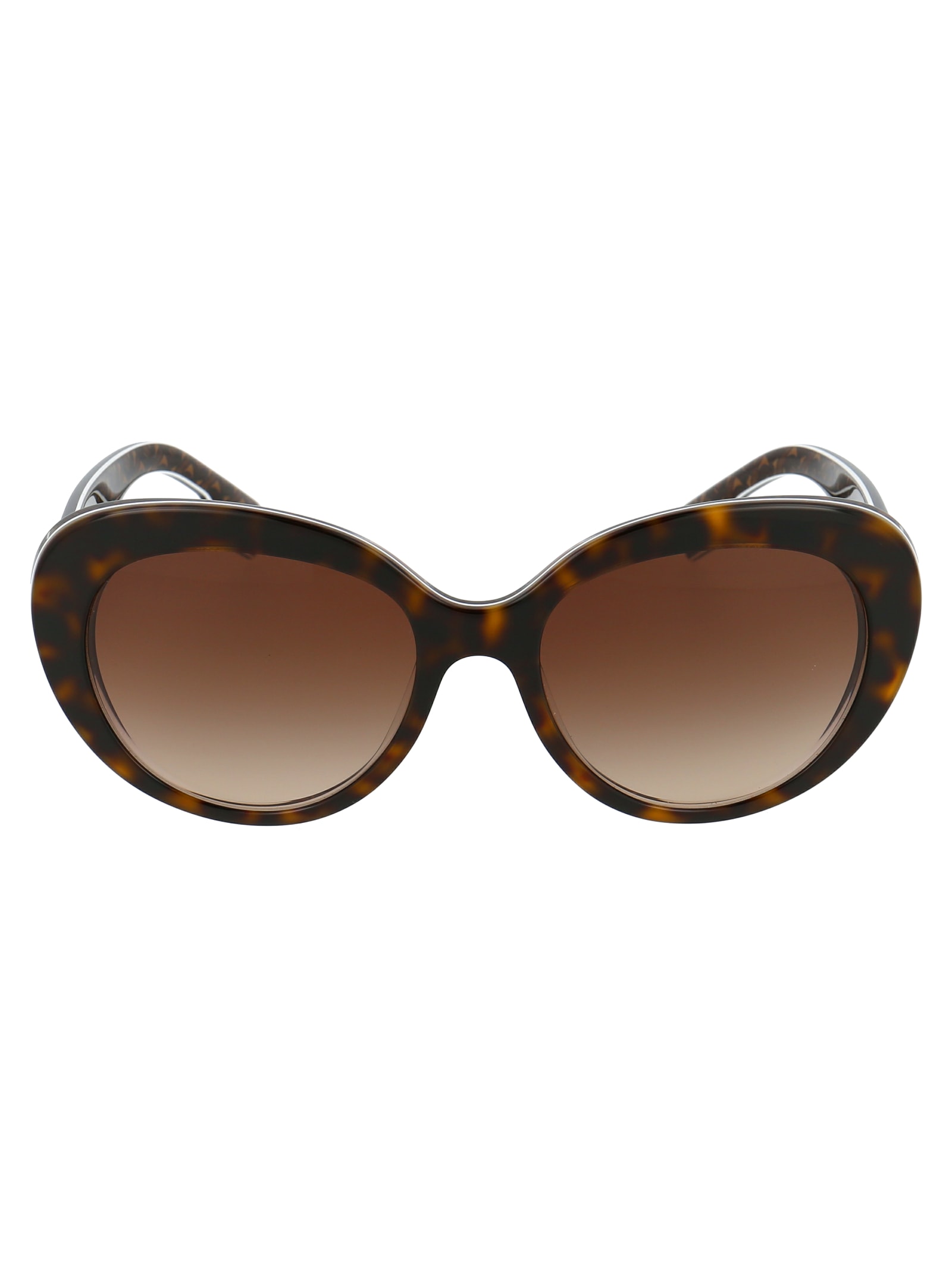 Burberry Sunglasses In Top Dark Havana On Tb Brown
