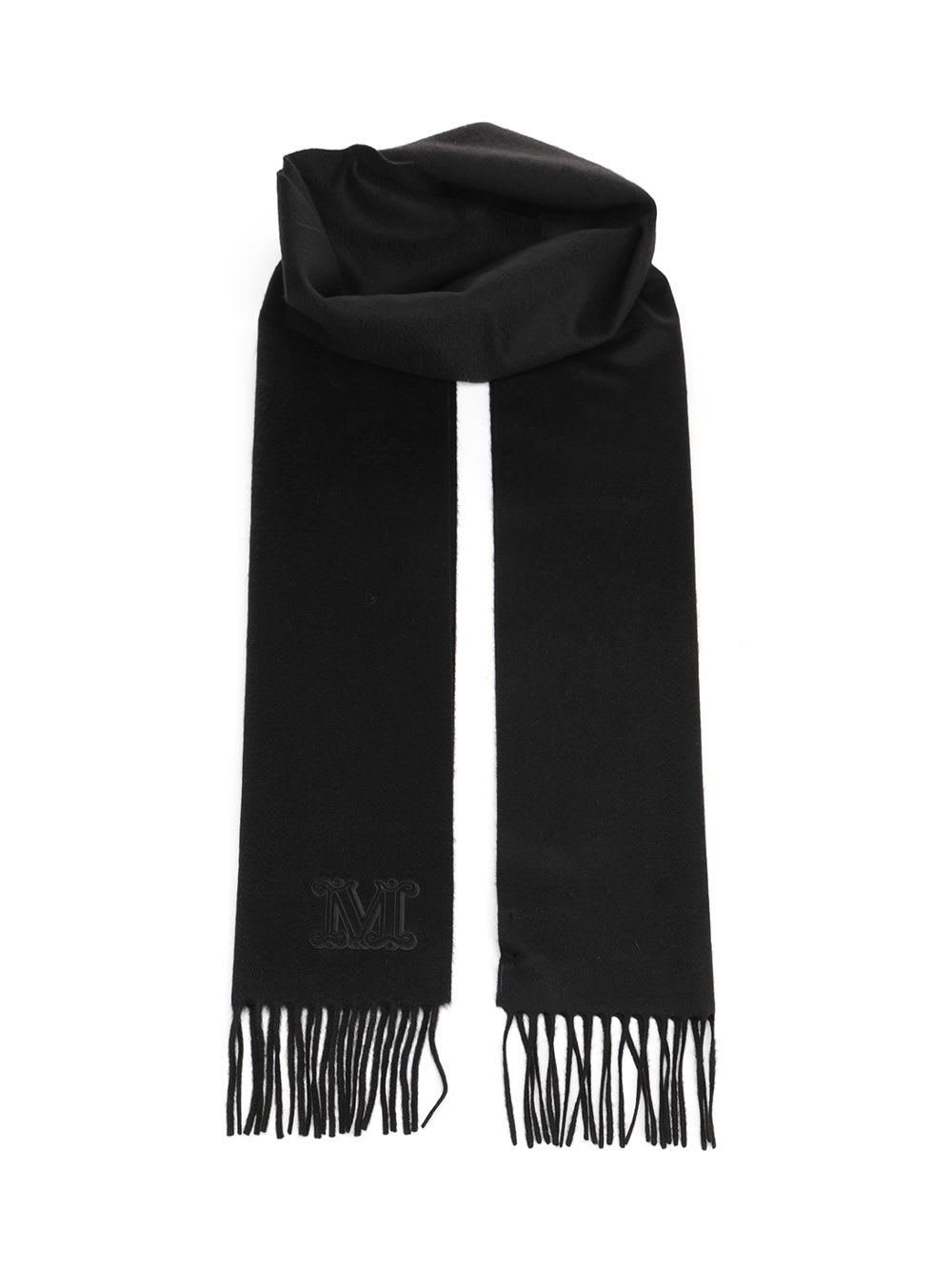 Max Mara Cashmere Stole In Black
