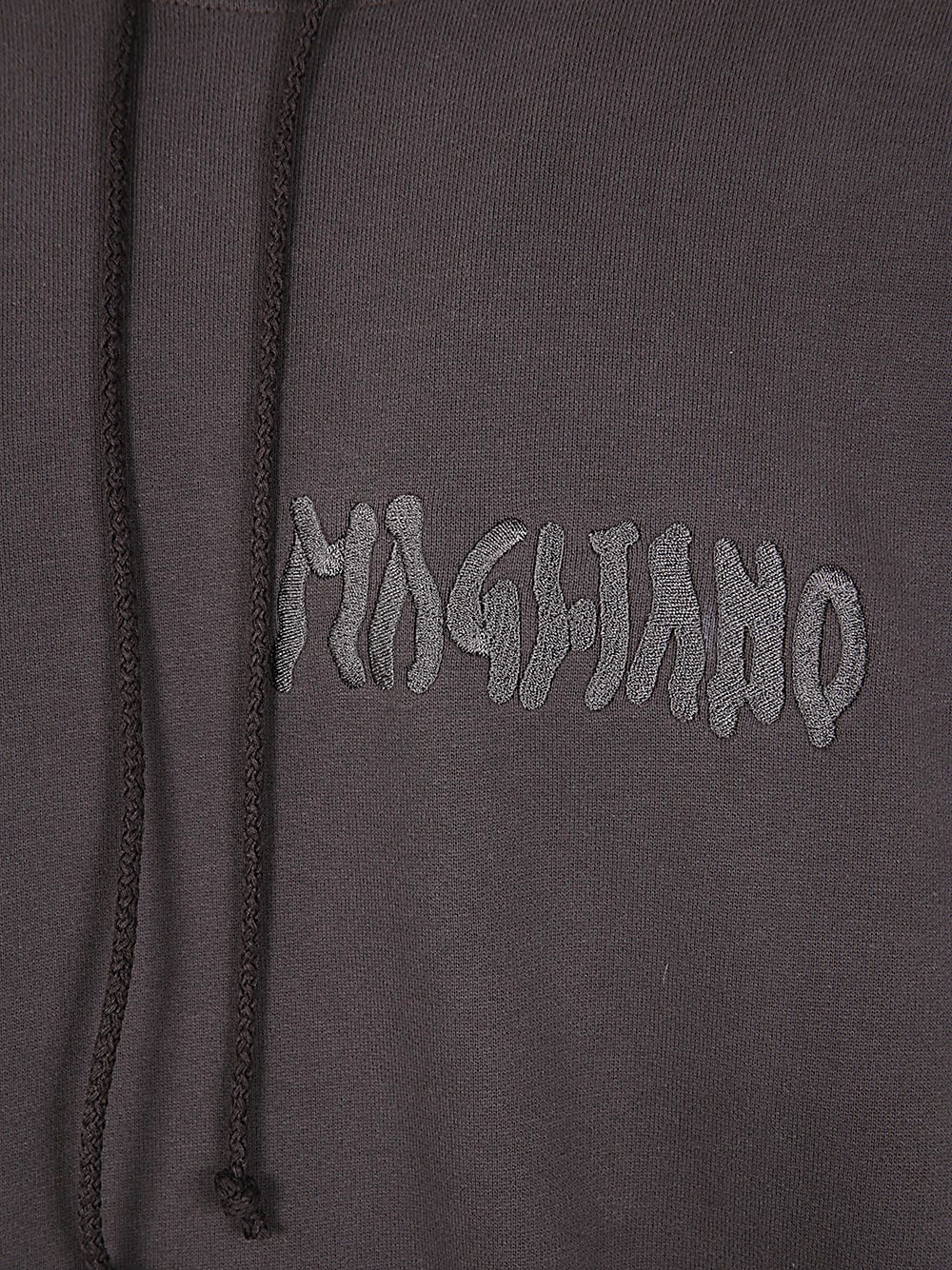 Shop Magliano Signature Twisted Hoodie In Brown