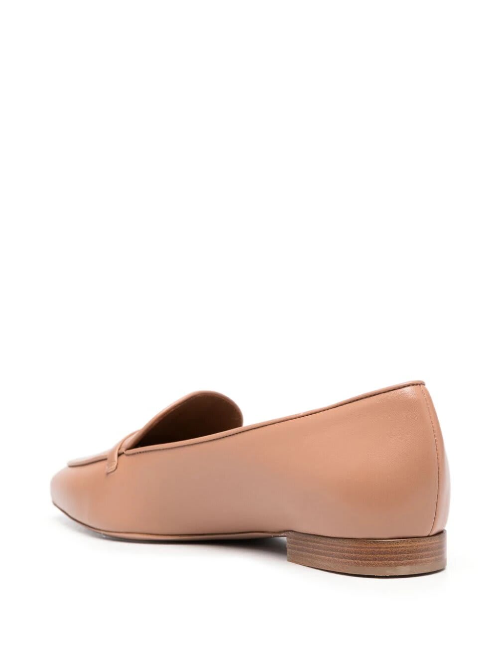 Shop Malone Souliers Mocassino In Nappa In Nude