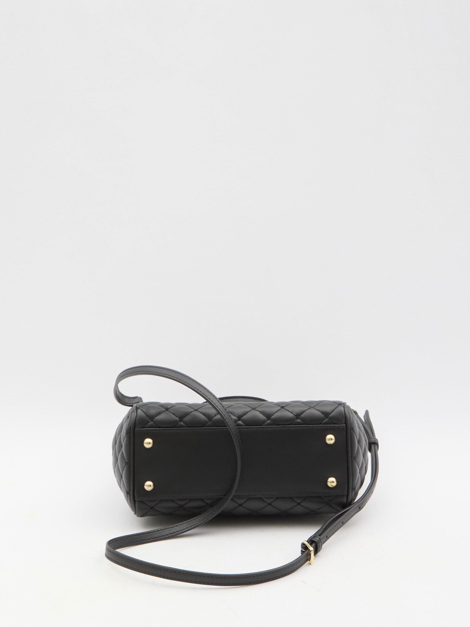 Shop Dolce & Gabbana Sicily Medium Handbag In Black