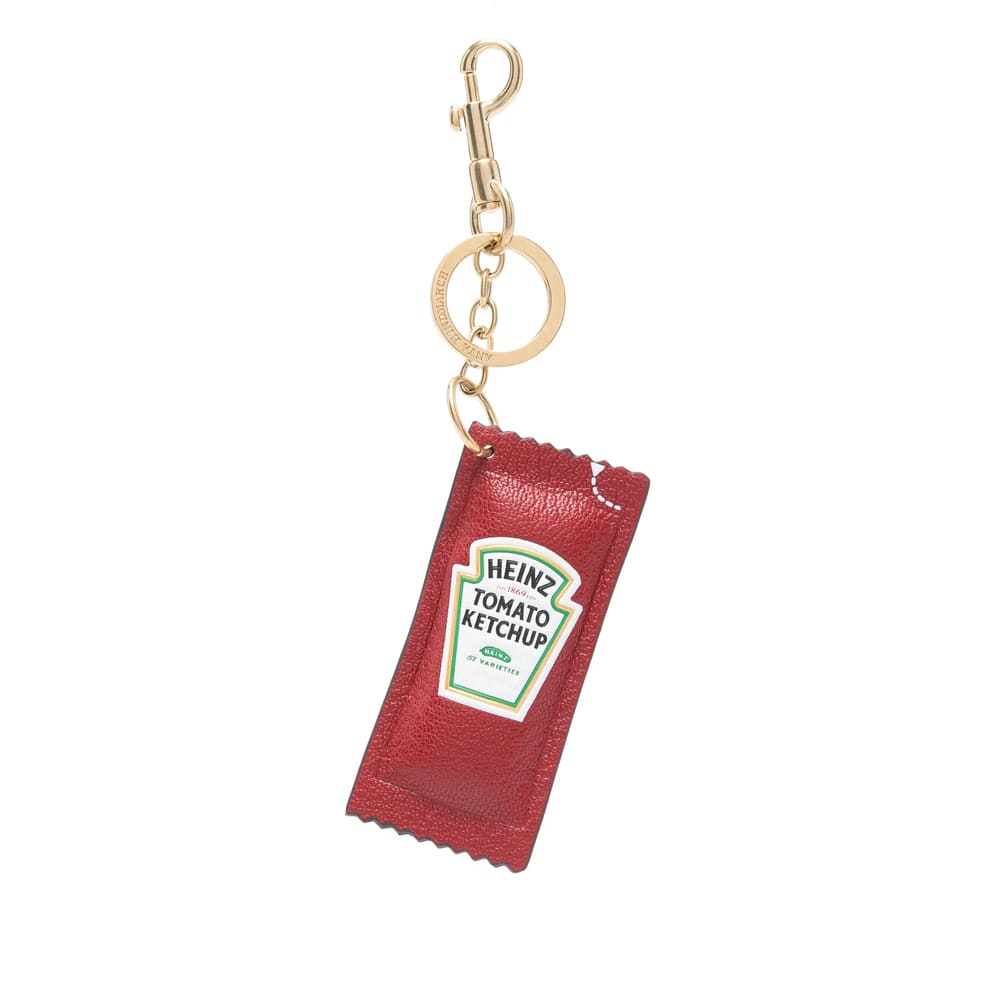 Anya Hindmarch Anya Brands Heinz Ketchup Charm Keyring In Multi