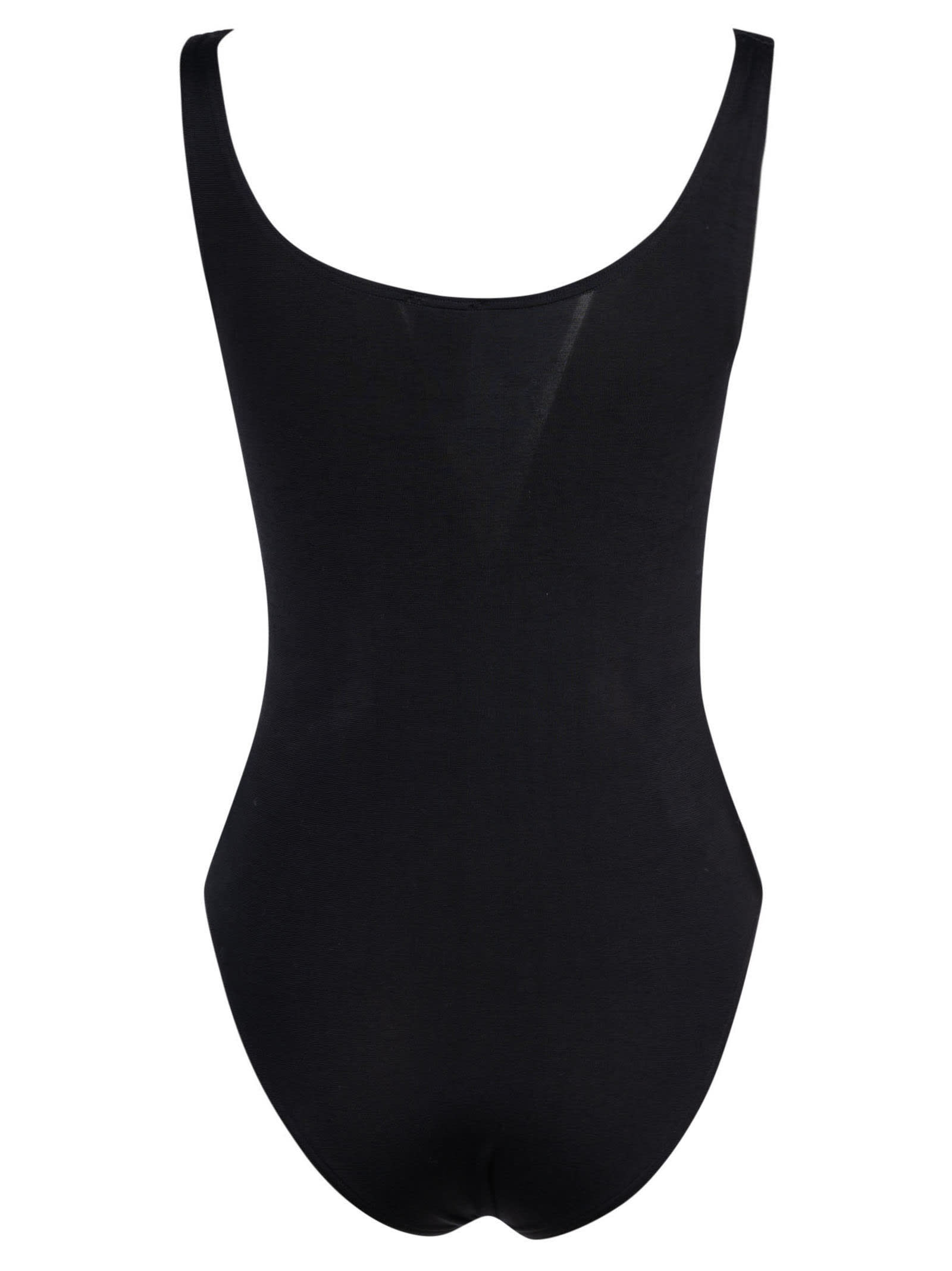 Shop Wolford Jamaika Swimsuit In Black