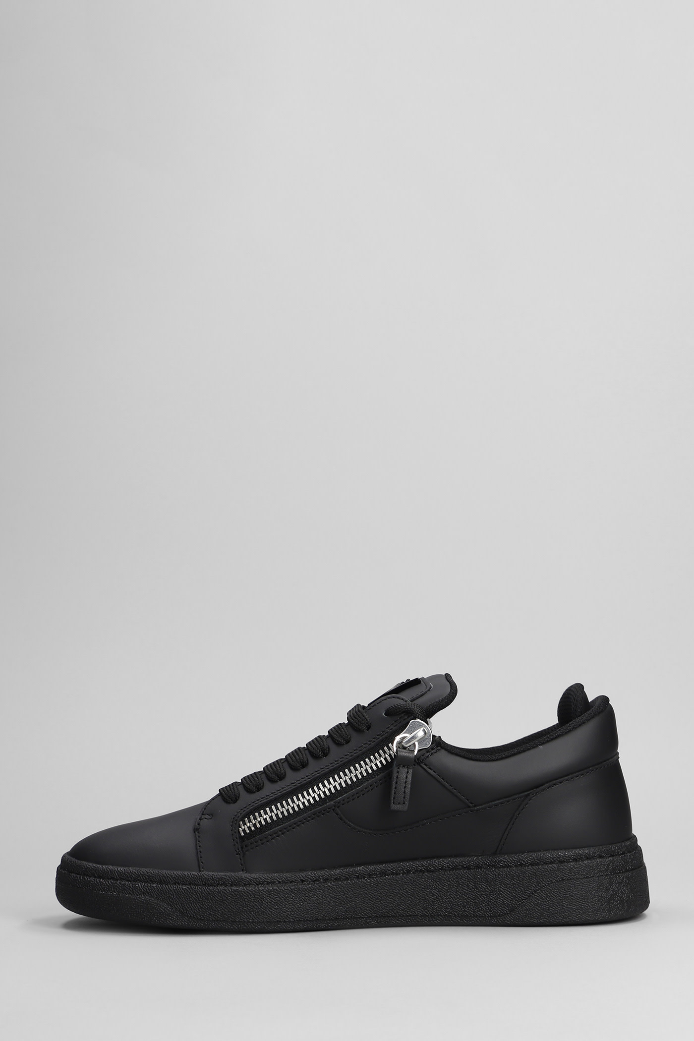 GIUSEPPE ZANOTTI GZ94 SNEAKERS IN BLACK LEATHER 