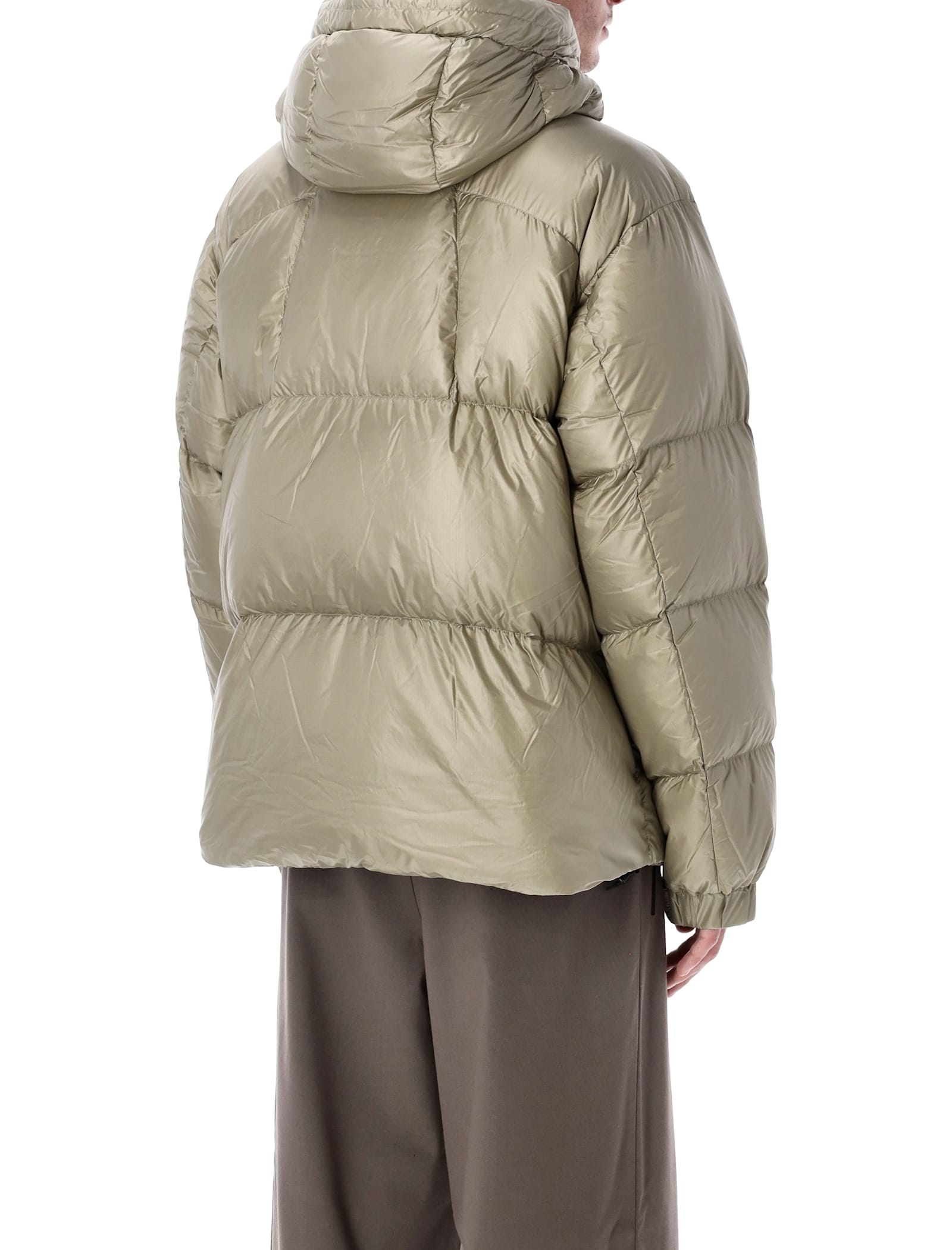 Goldwin Pertex Quantum Down Parka In Green