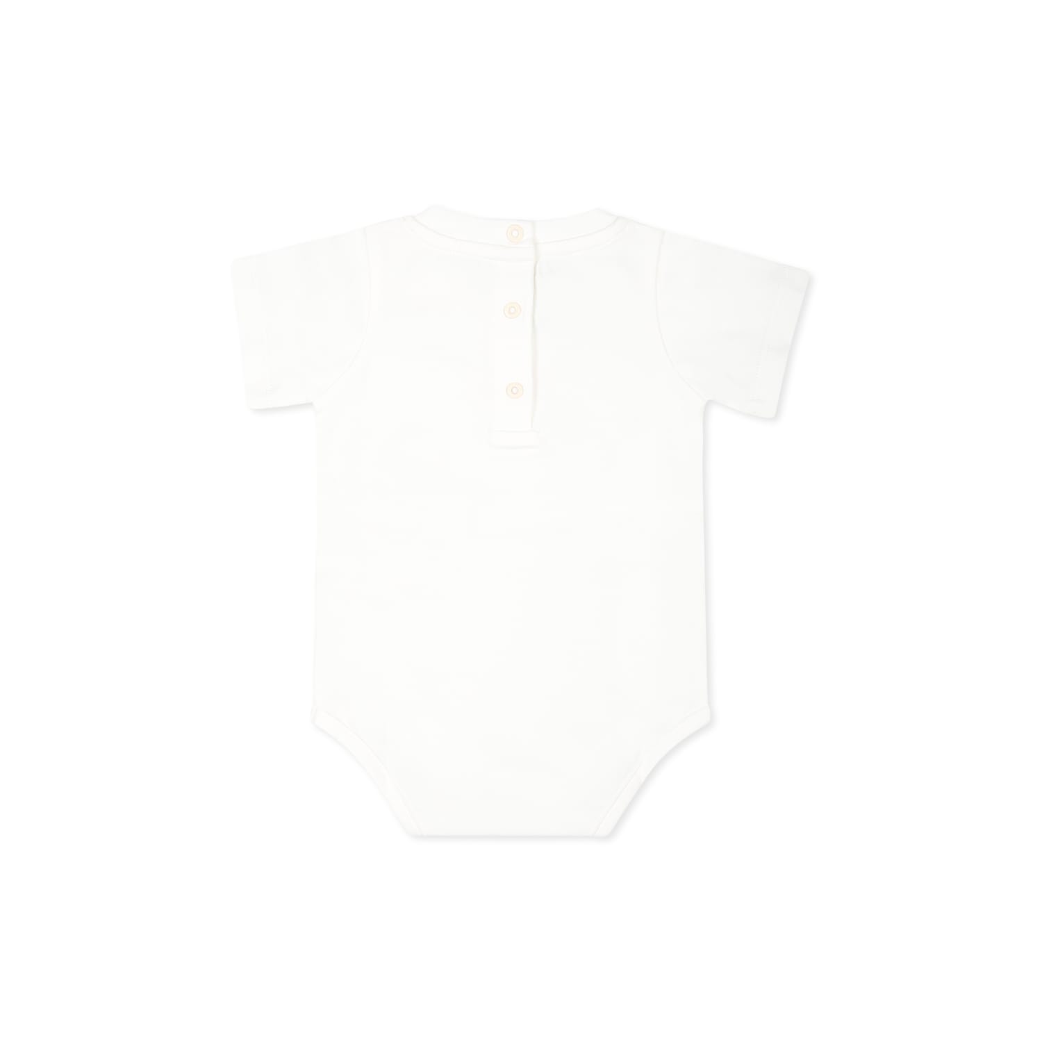 Fendi Pink Babygrow Set For Baby Girl With Logo In Pink