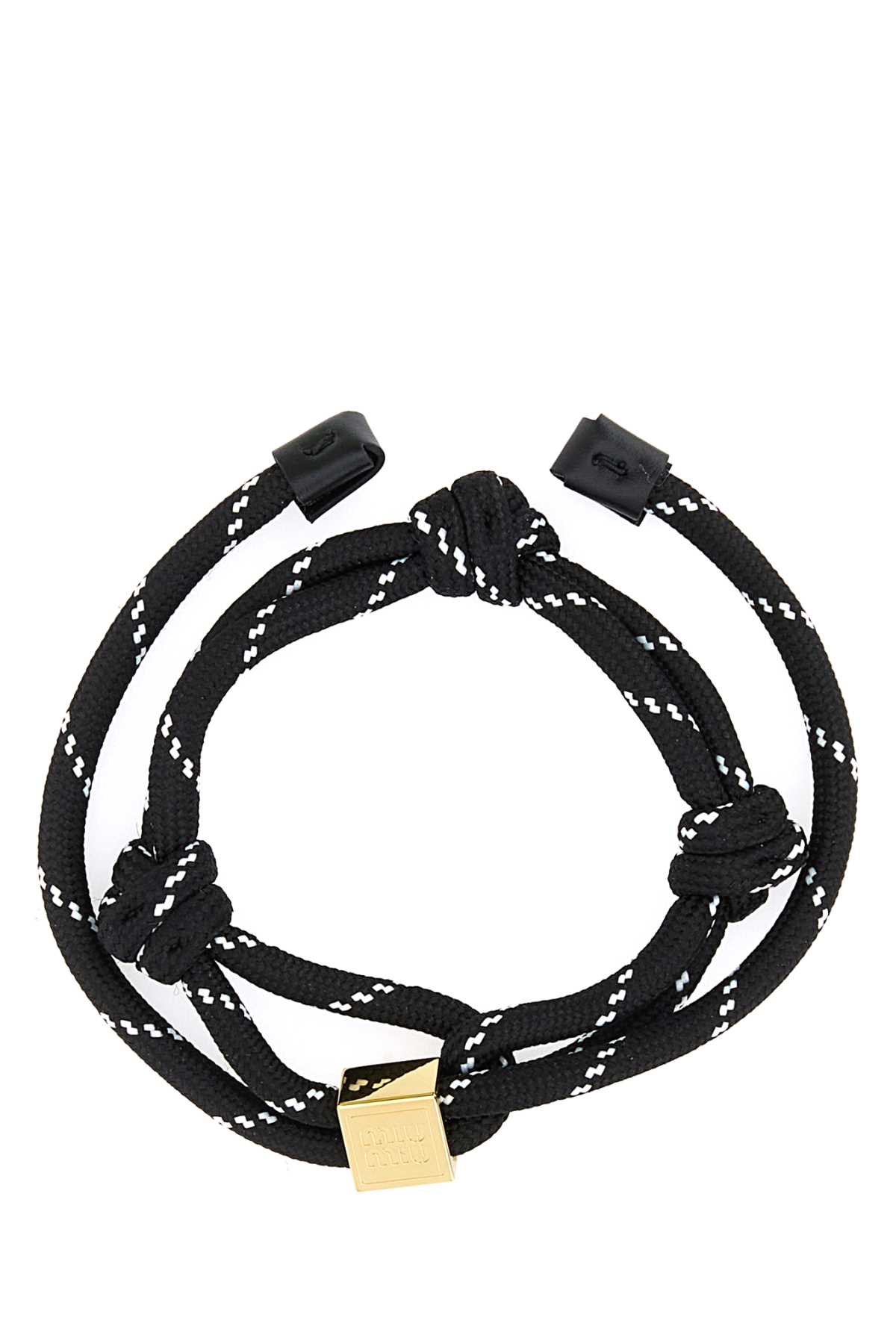 Black Fabric Bracelet