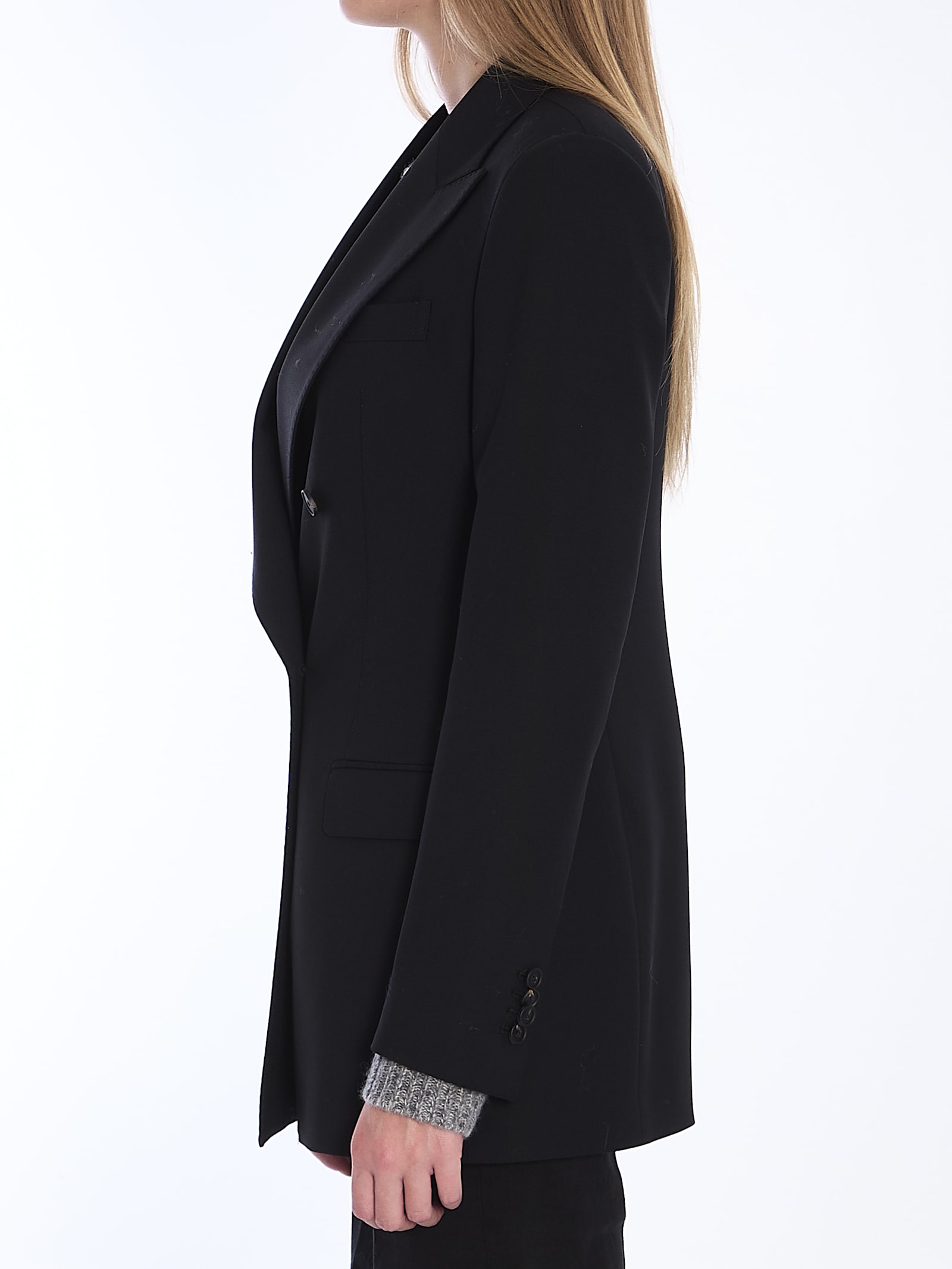 Shop Tagliatore Elenia Jacket In Black