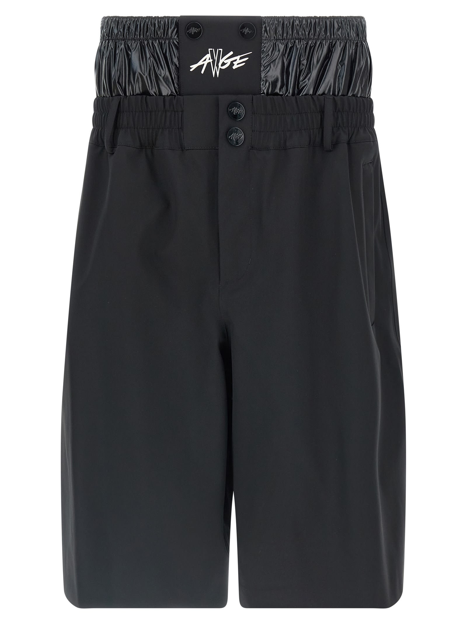 Moncler Genius Bermuda Moncler X Asap Rocky Bermuda And Short Black In Black