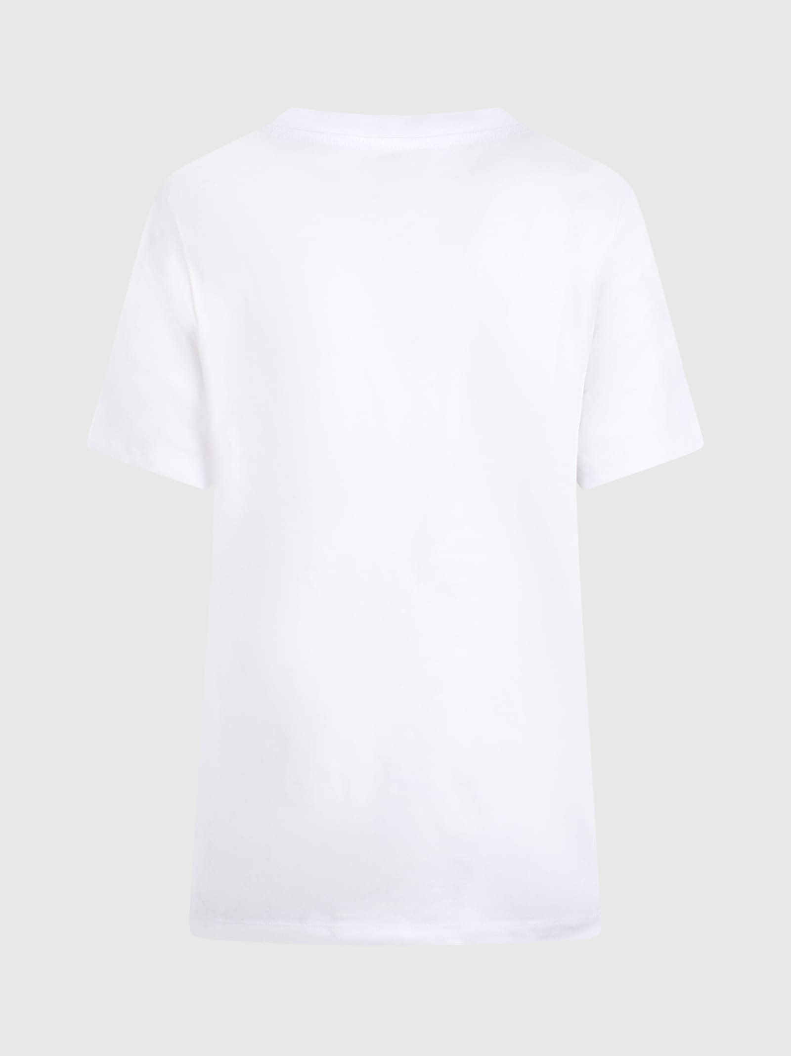 Shop Fiorucci White T-shirt With An Angel Patch
