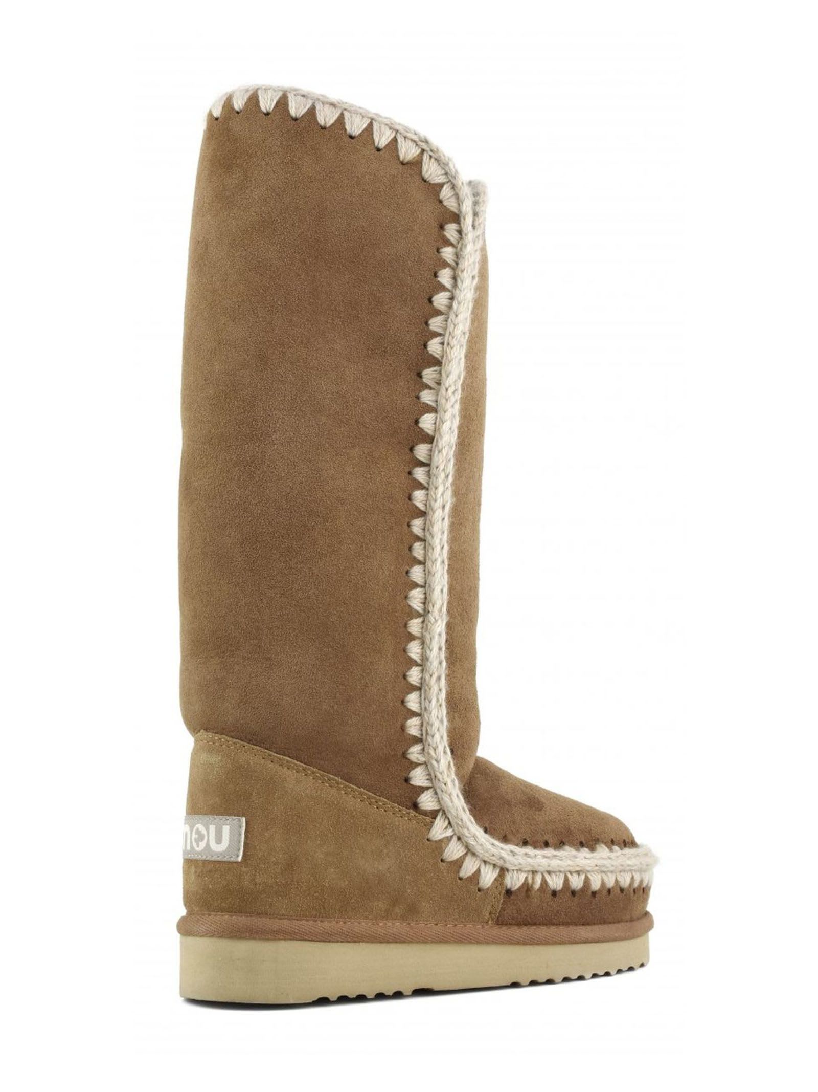 Shop Mou Brown Double-face Sheepskin Eskimo 40