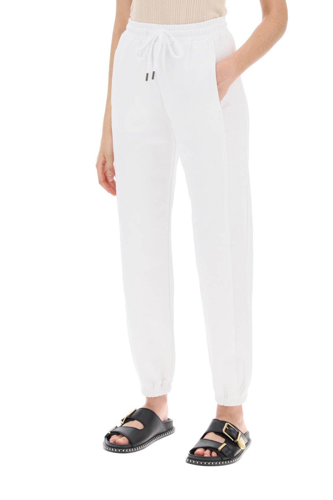 MAX MARA DRAWSTRING STRAIGHT LEG JOGGERS 