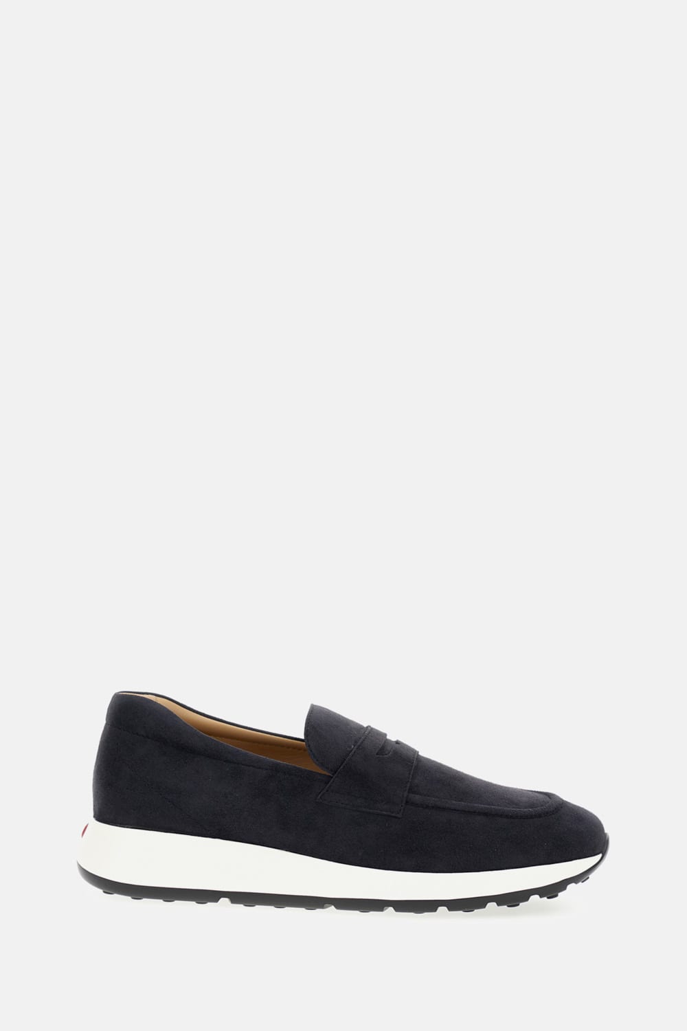 Tod's Round Toe Low-top Loafers In Blue