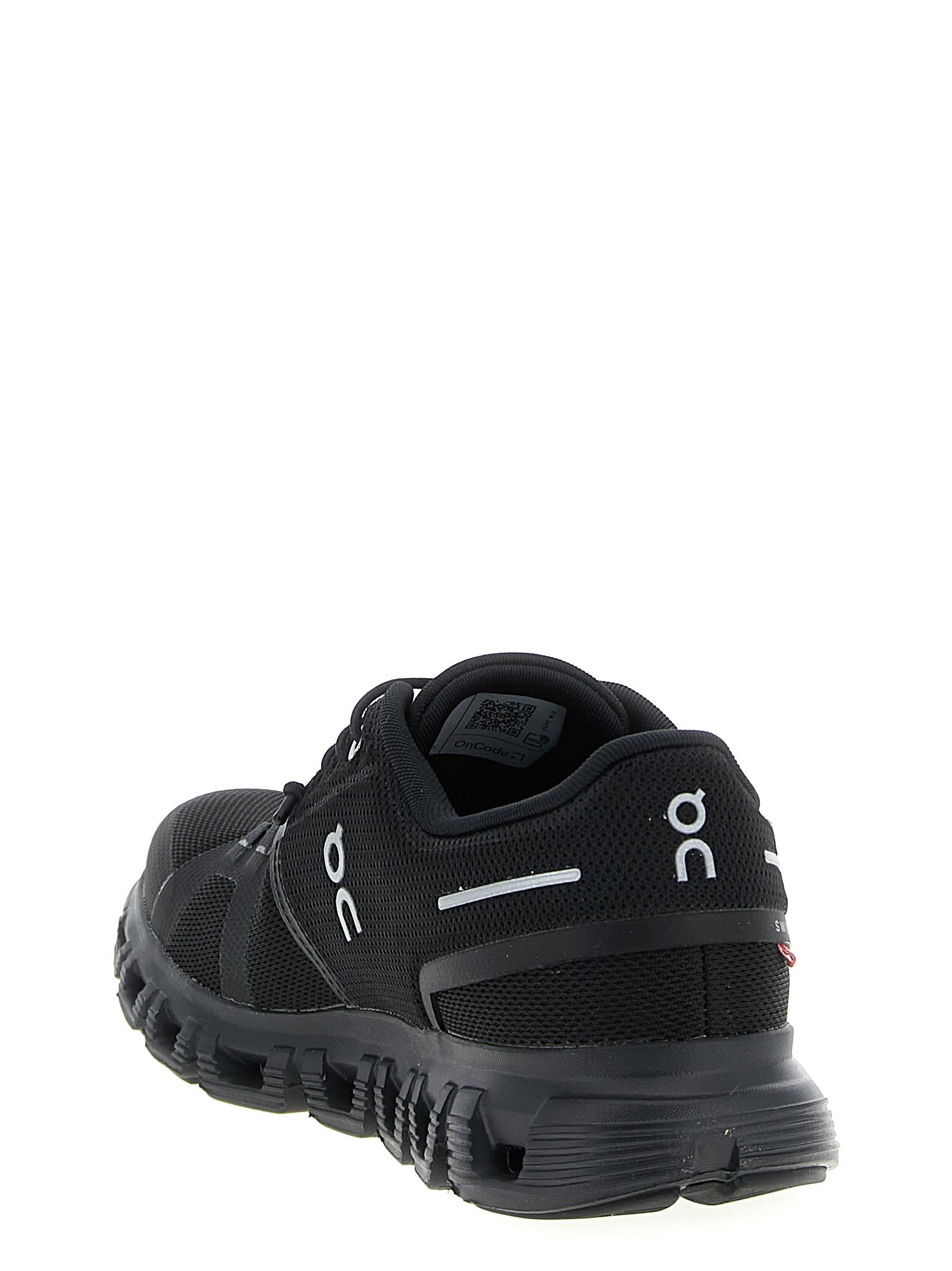 On Cloud 6 Sneakers Waterproof Textured Sole In Black