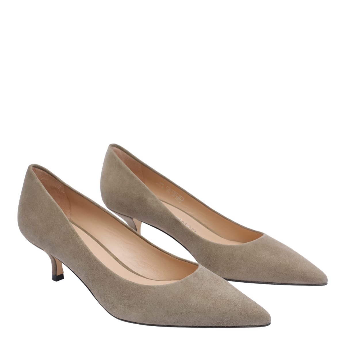 Stuart Weitzman Smokey Taupe Stuart Power Pumps In Neutral