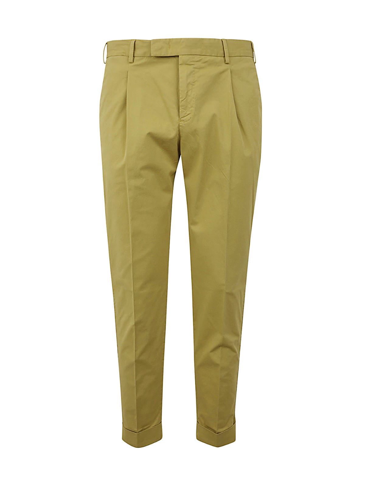 Pt01 Velvet Short Scarf In Lime