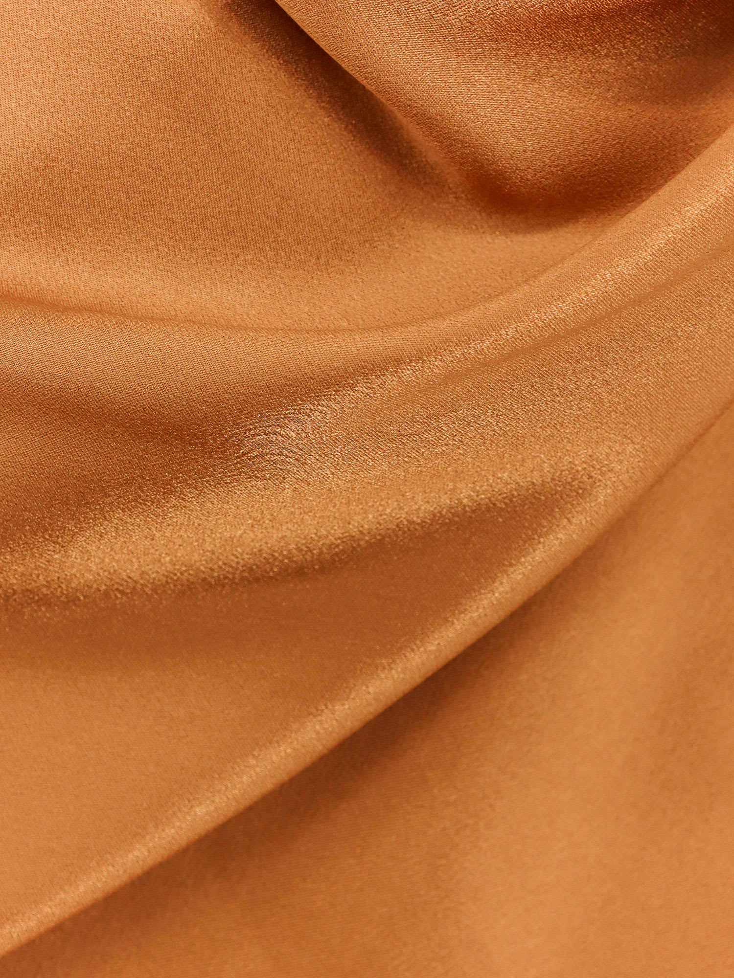 Shop Alberta Ferretti Wrap One-sleeve Dress In Brown