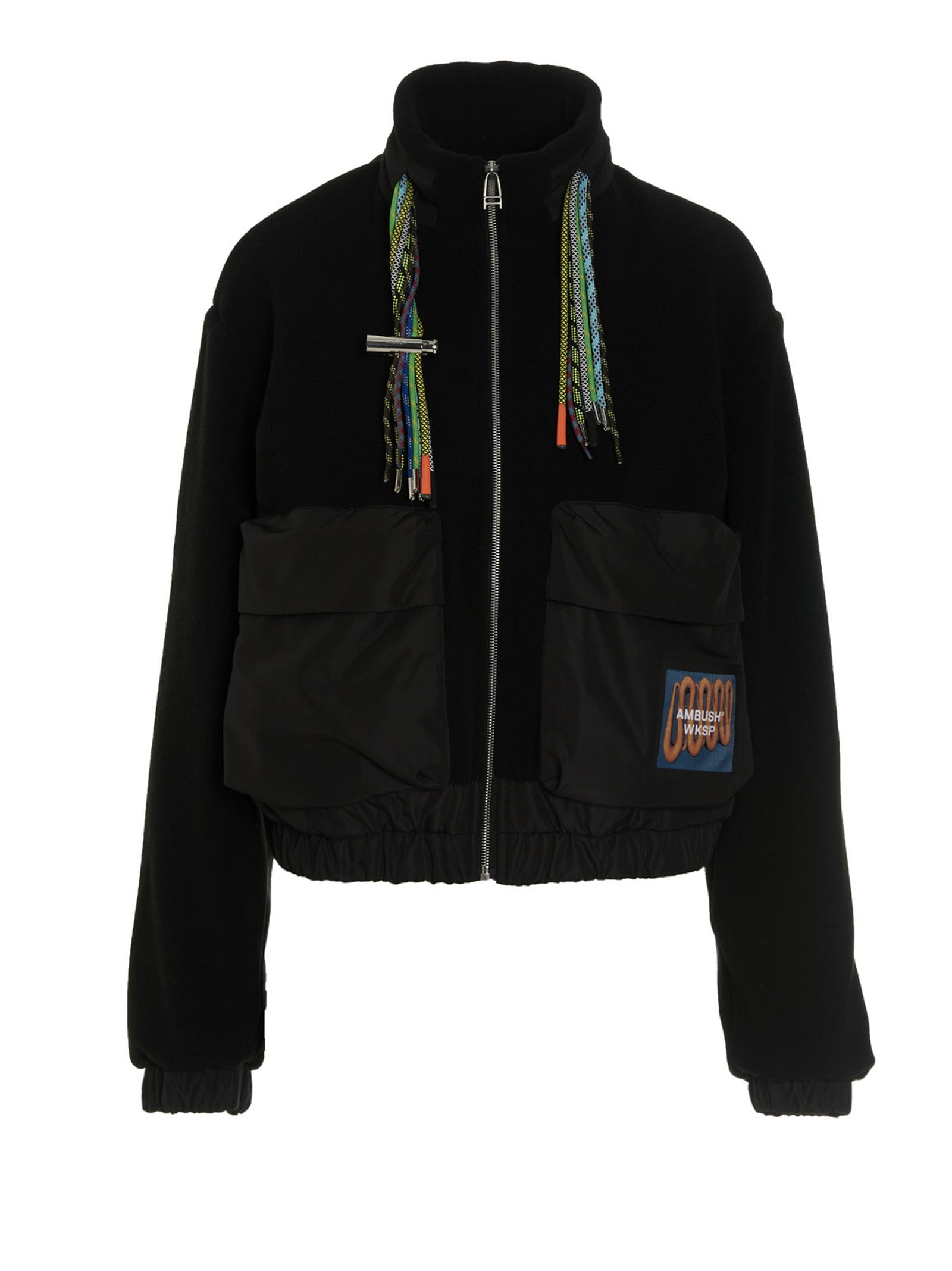 AMBUSH Multi Drawstring Fleece Jacket