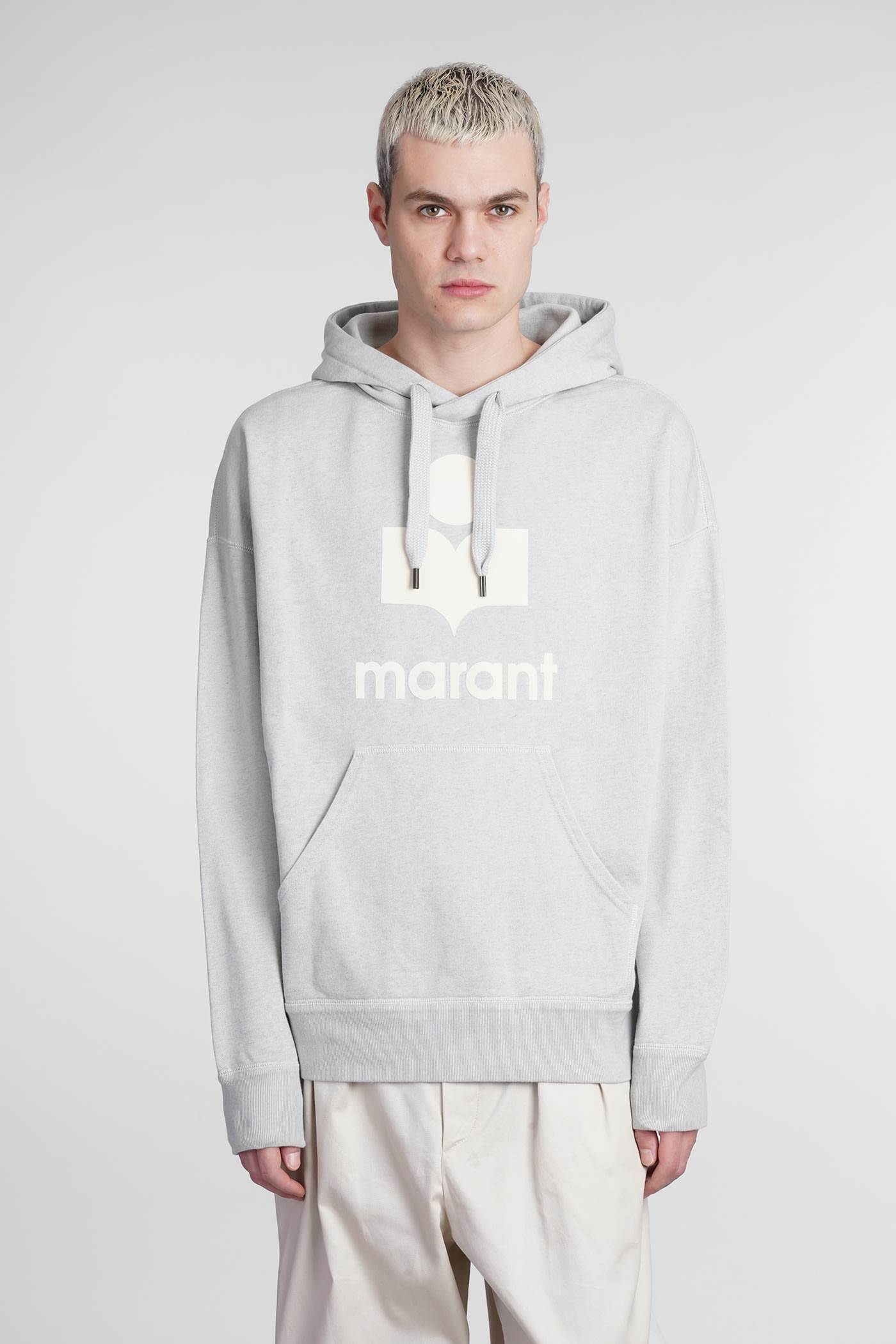 Isabel Marant Miley Sweatshirt In Cyan Cotton