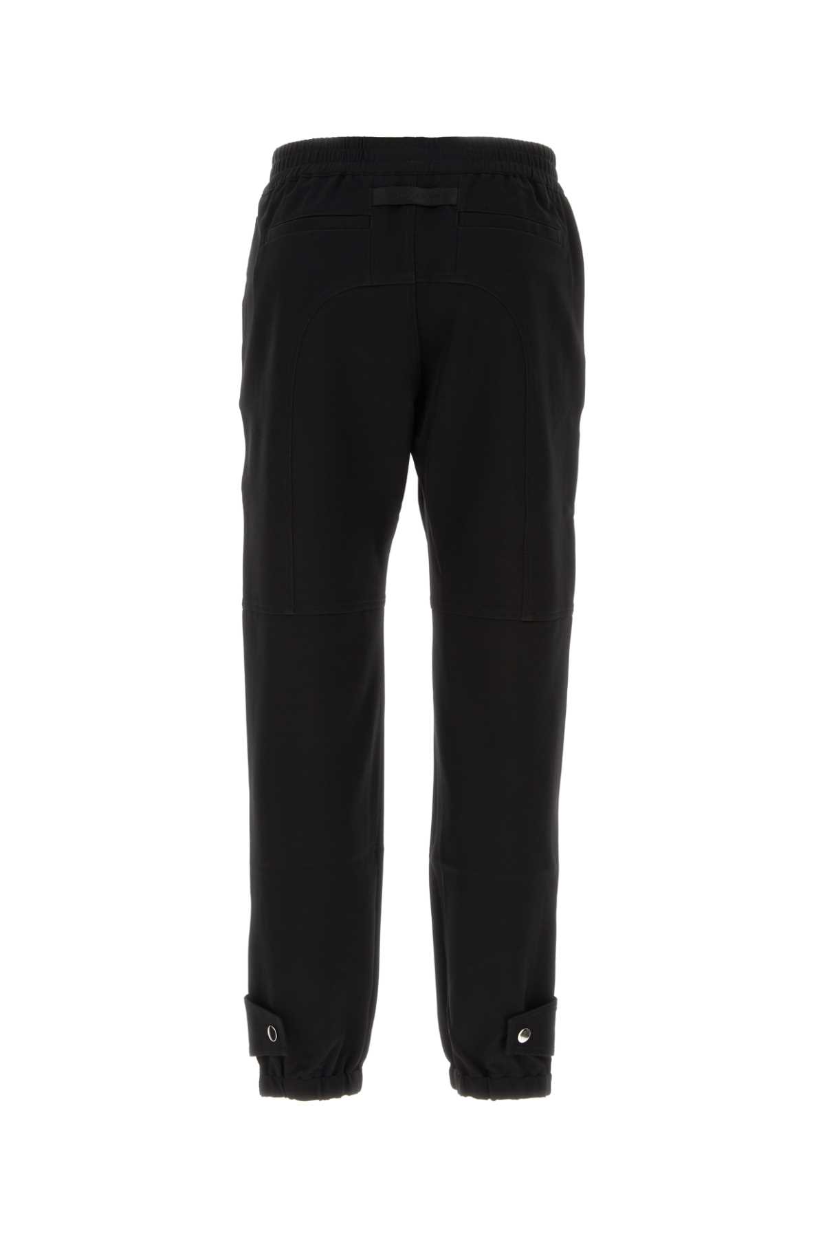 Alyx Black Stretch Polyester Blend Joggers In Blk0001