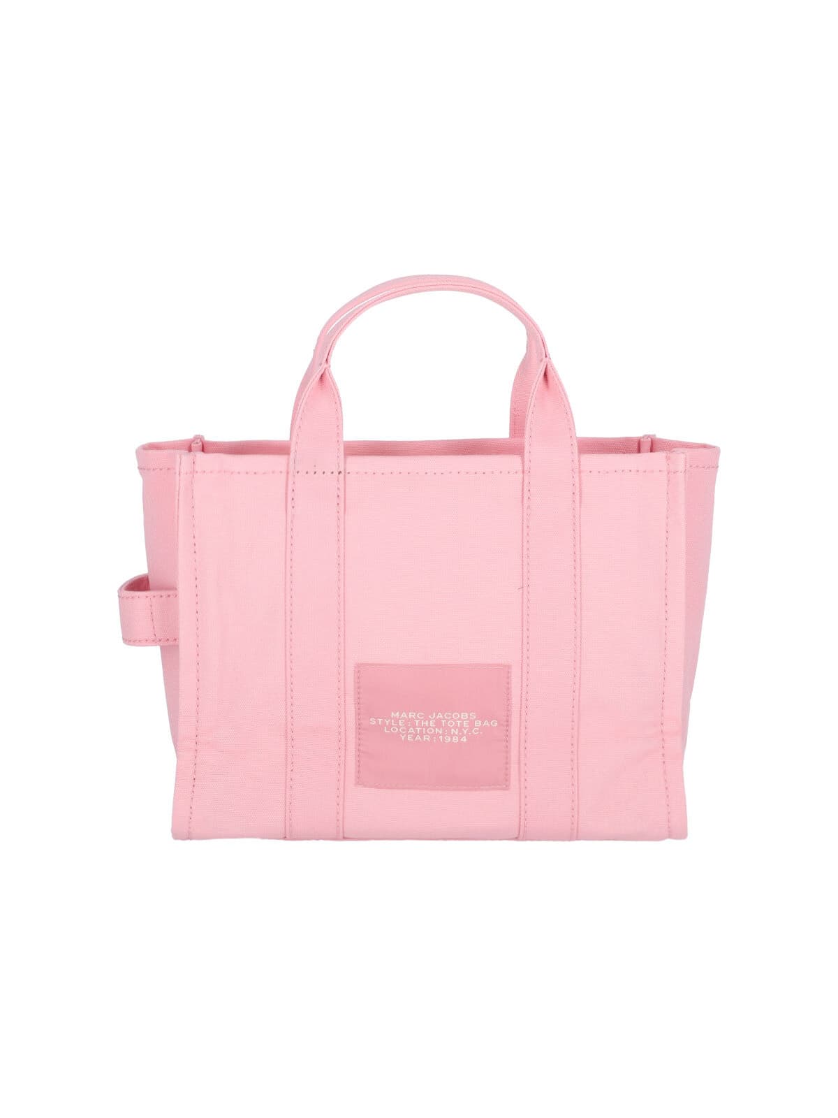 Shop Marc Jacobs The Medium Canvas Tote Bag In Ribbon Pink