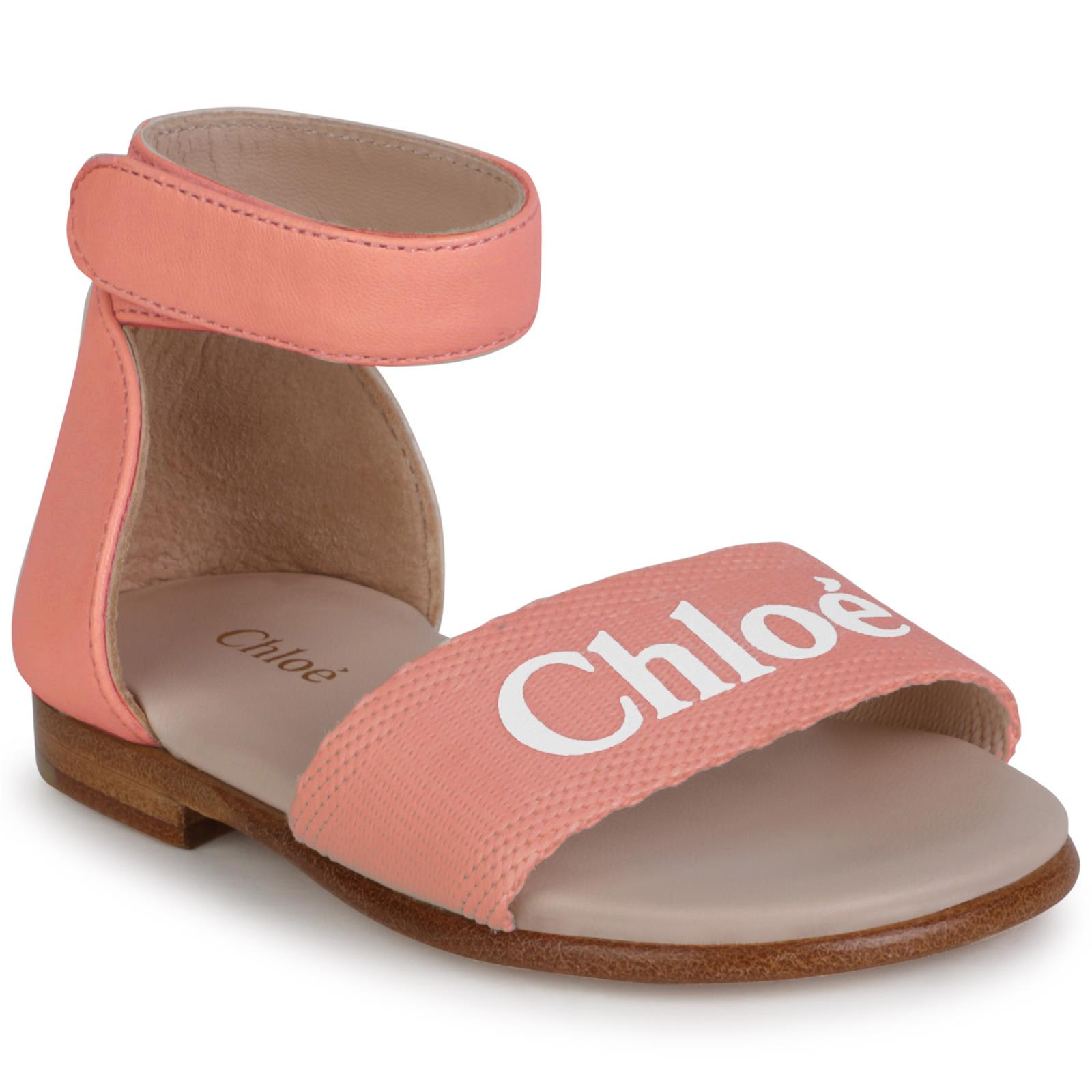 CHLOÉ SANDALS WITH LOGO
