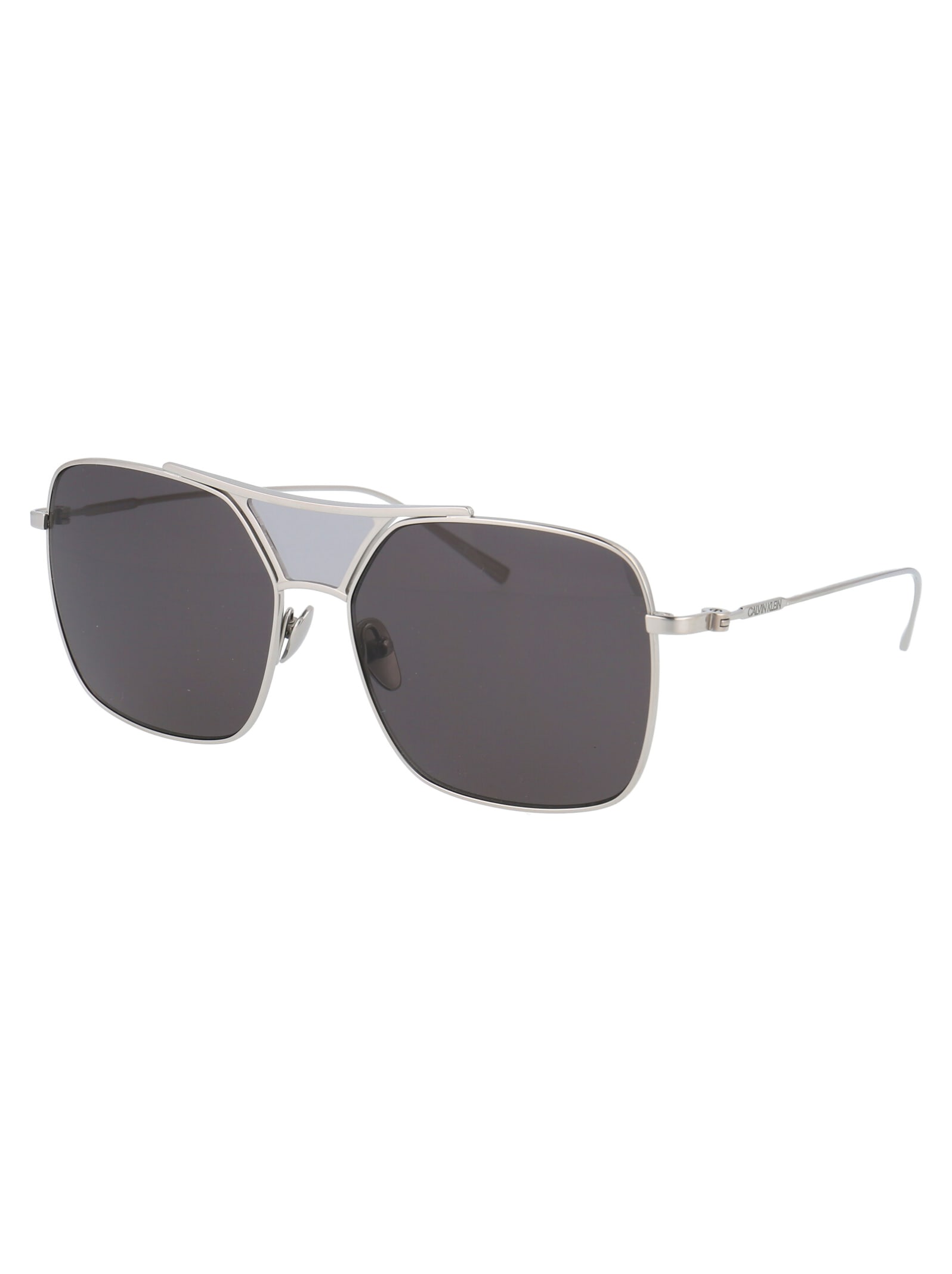 Shop Calvin Klein Ck20100s Sunglasses In 045 Grey