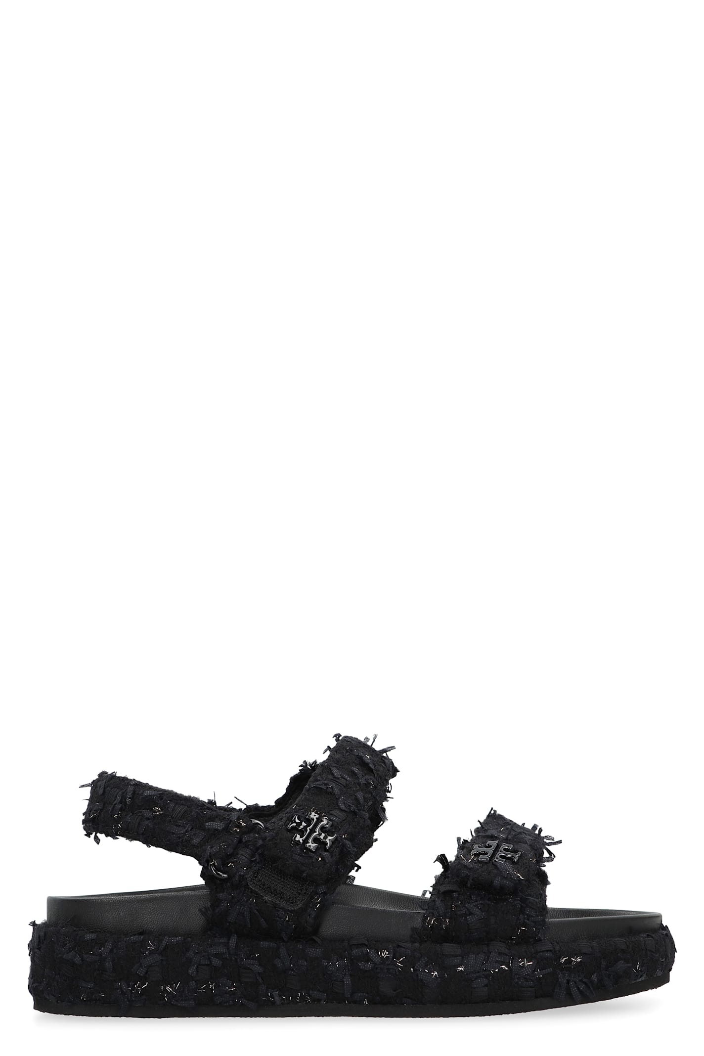 Tory Burch Kira Logo-detail Sandals In Multi