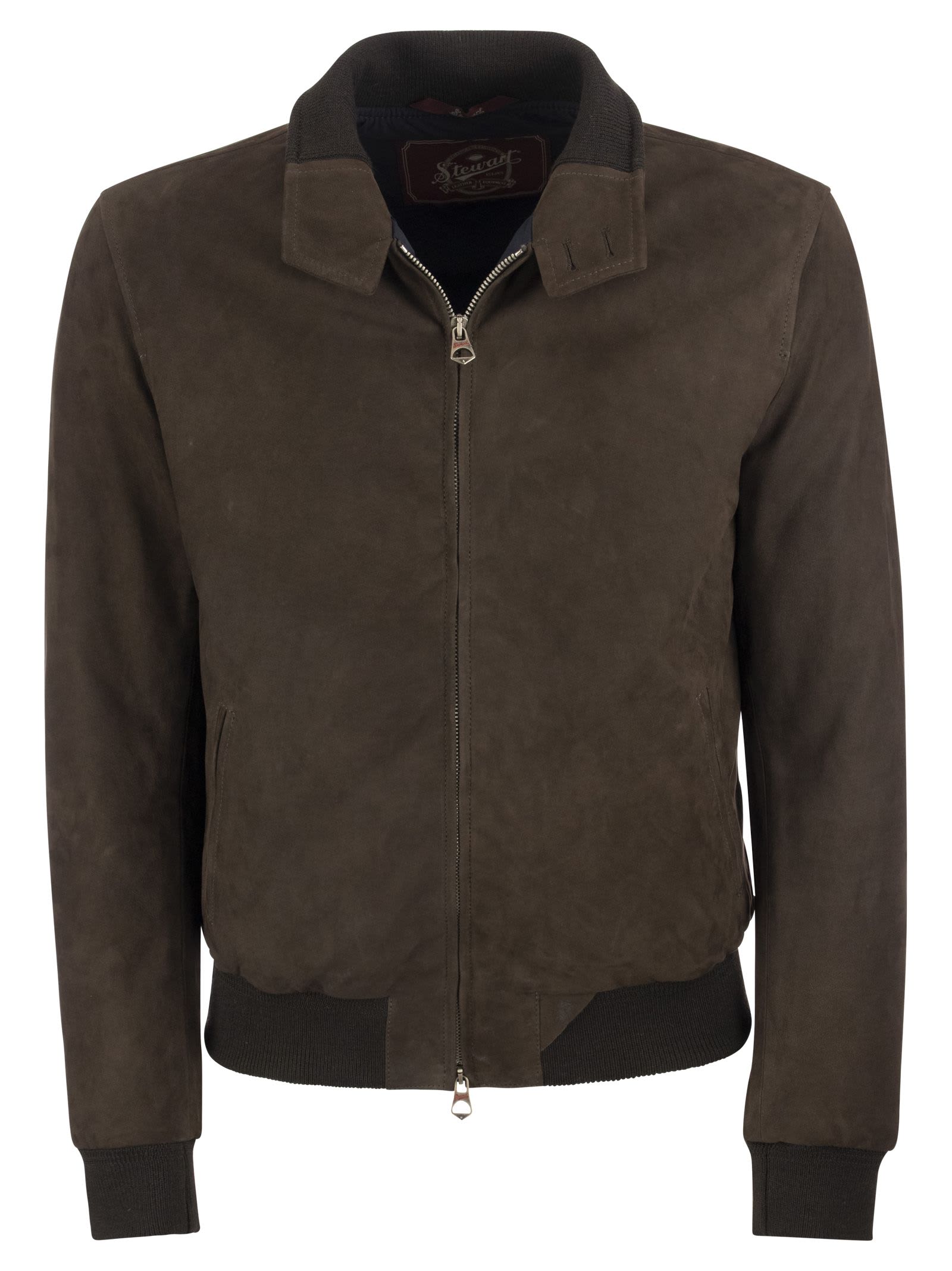 Stewart Suede Leather Jacket