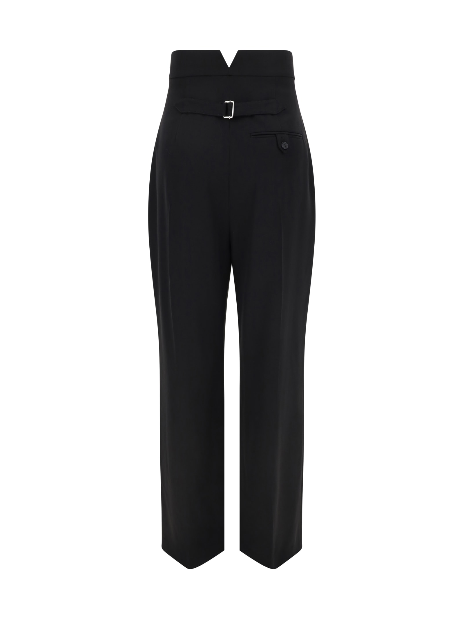 Shop Alexander Mcqueen Pants In Black