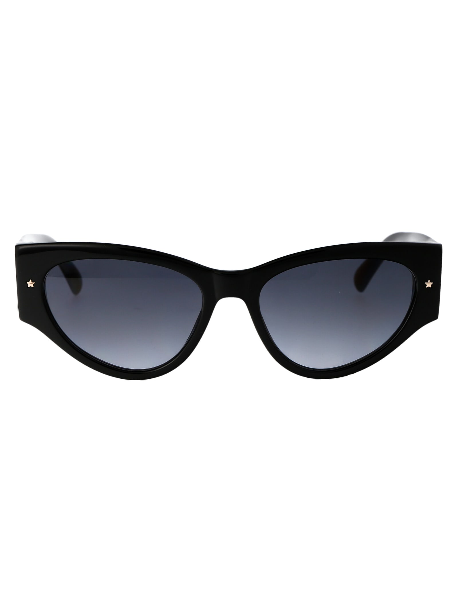 Shop Chiara Ferragni Cf 7032/s Sunglasses In 8079o Black