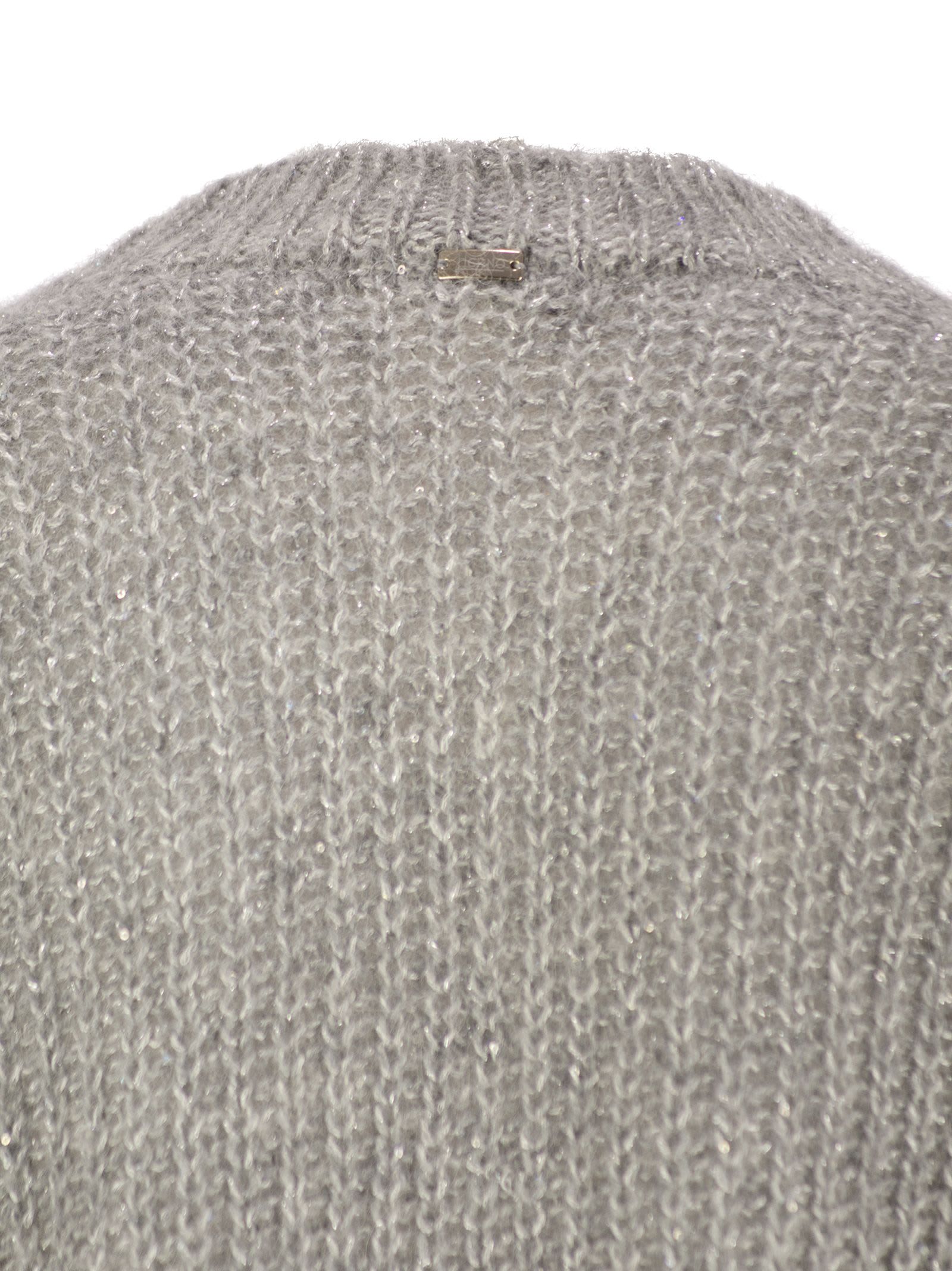 Shop Herno V-neck Sweater In Light Grey