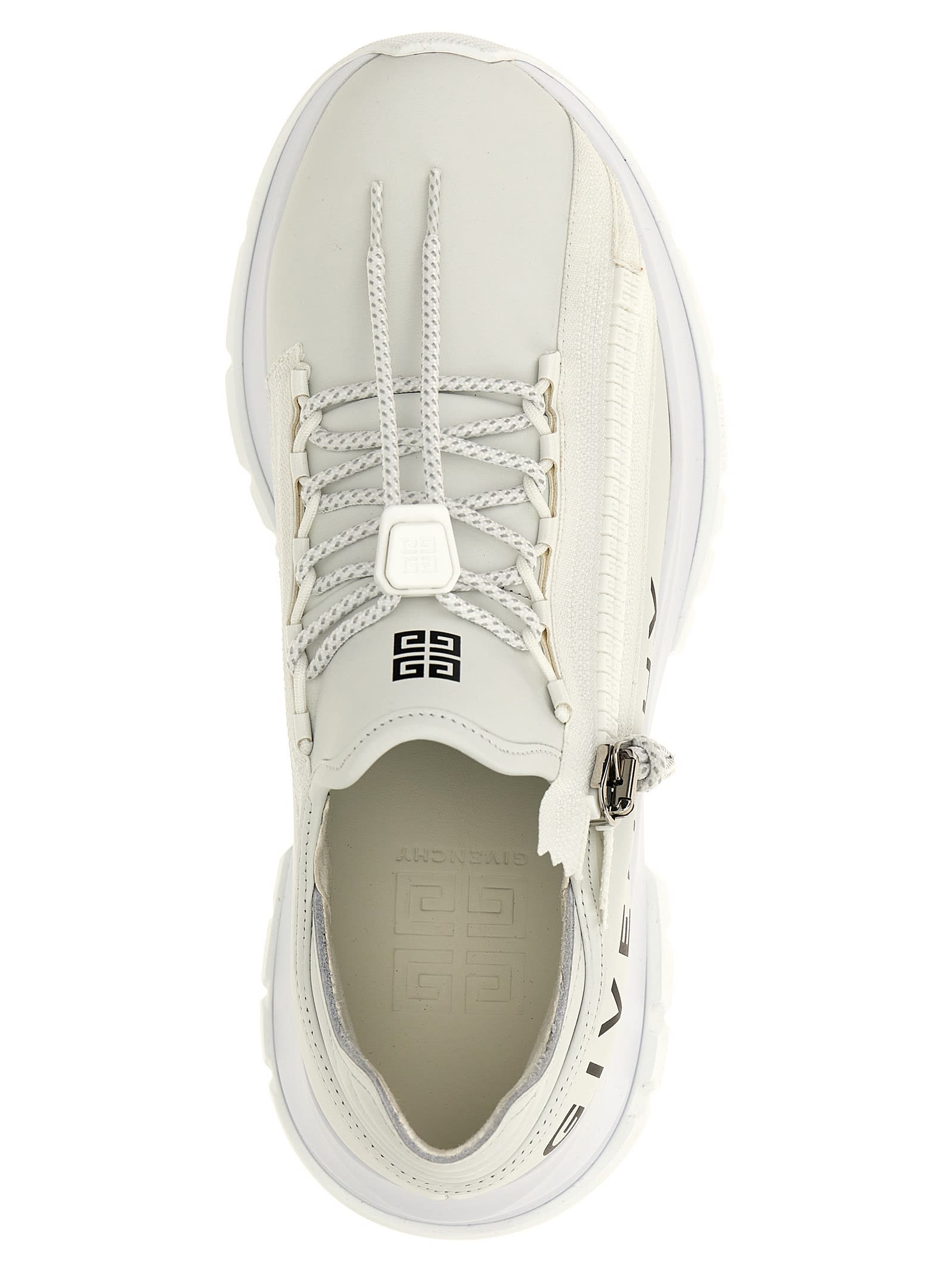 Shop Givenchy Spectre Sneakers In White/black