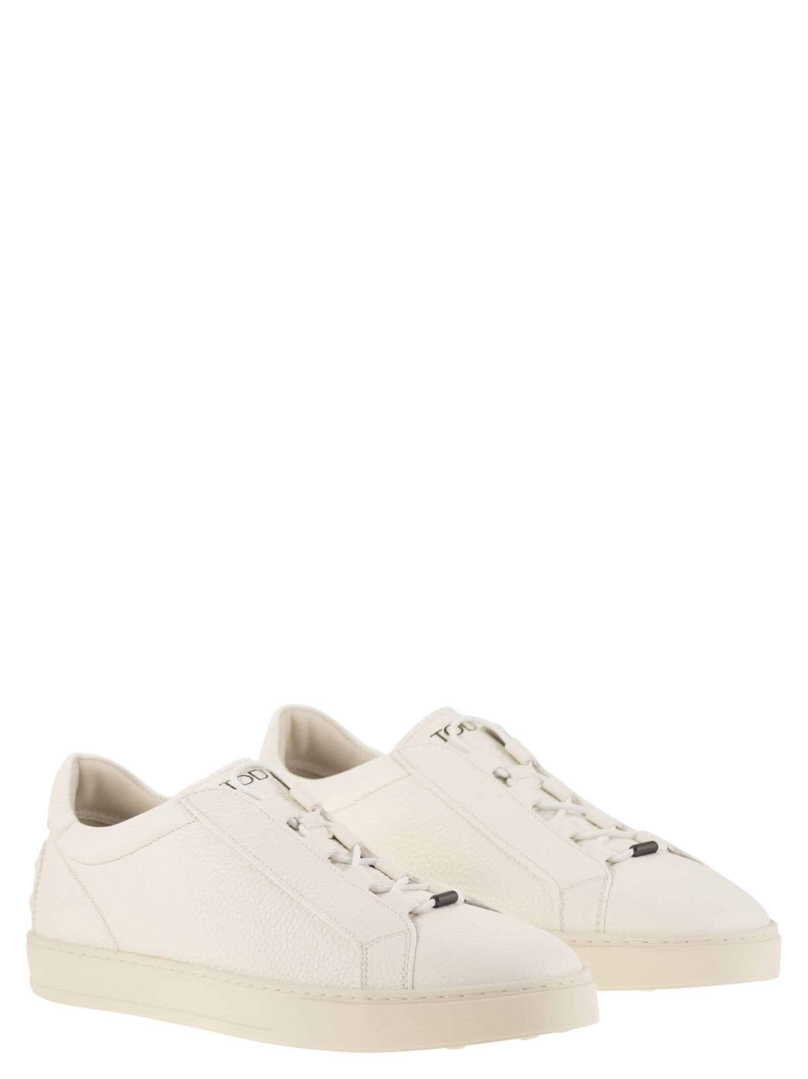 Tod's Lace-up In White