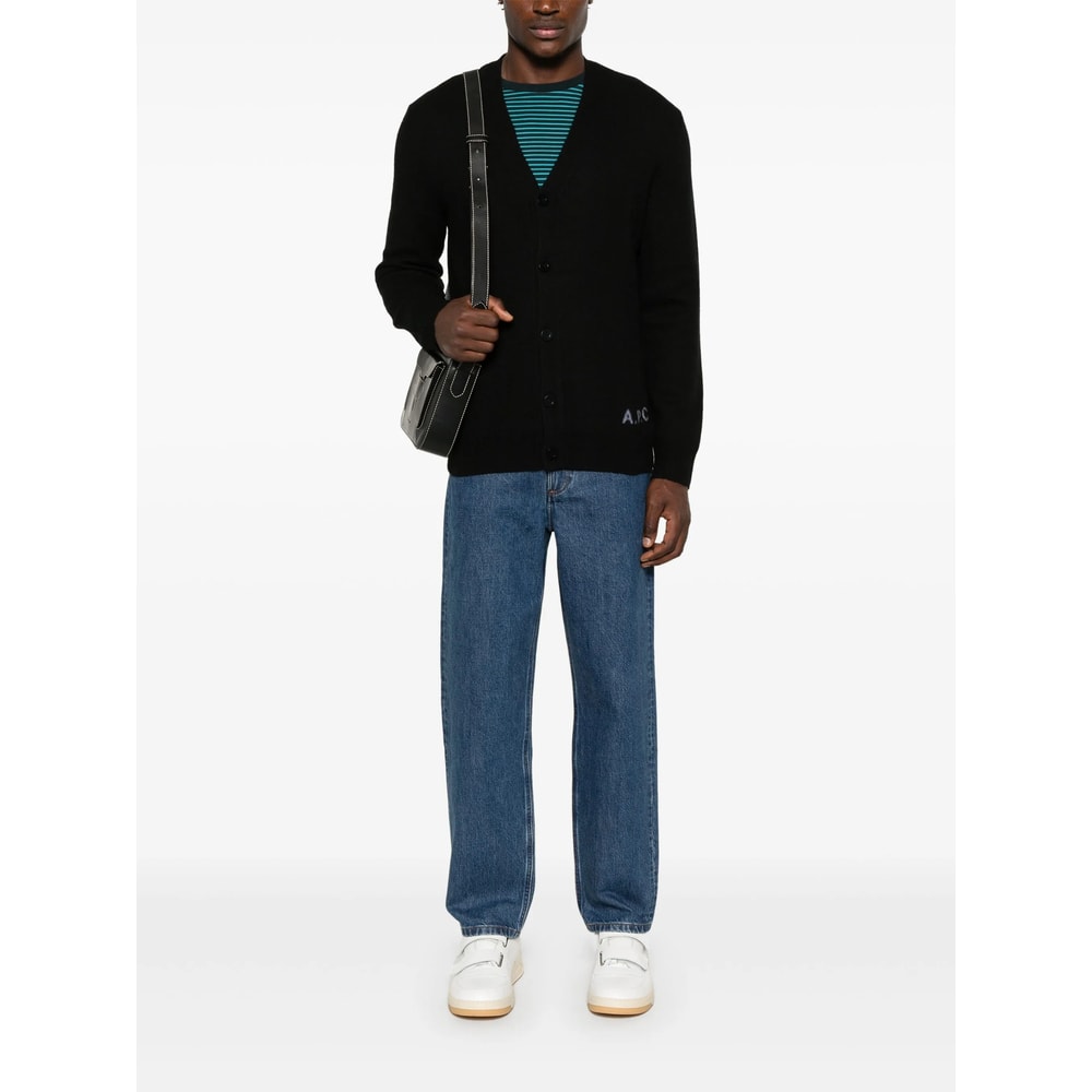 Apc A.p.c. "kenny" Cardigan In Black