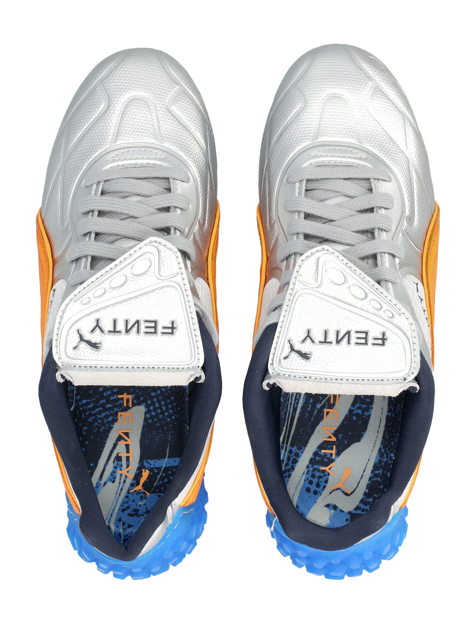 Fenty X Puma Puma Fenty By Rihanna Avanti Ls-x Sneakers In Silver