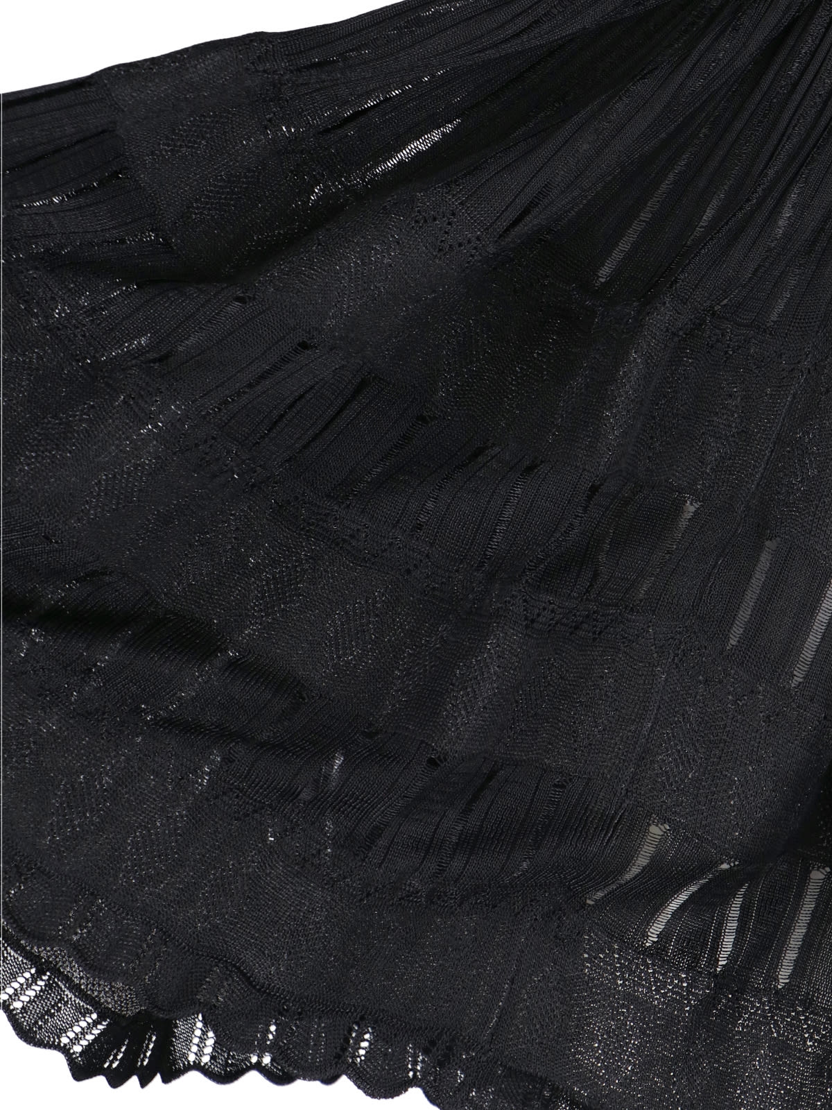 Shop Alaïa Crinoline Midi Dress In Black