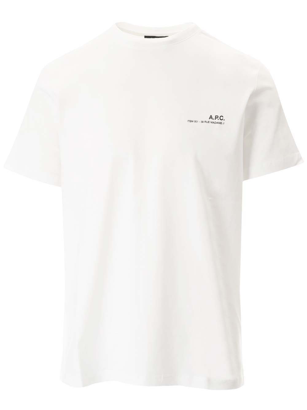 Shop Apc White T-shirt With Mini Logo