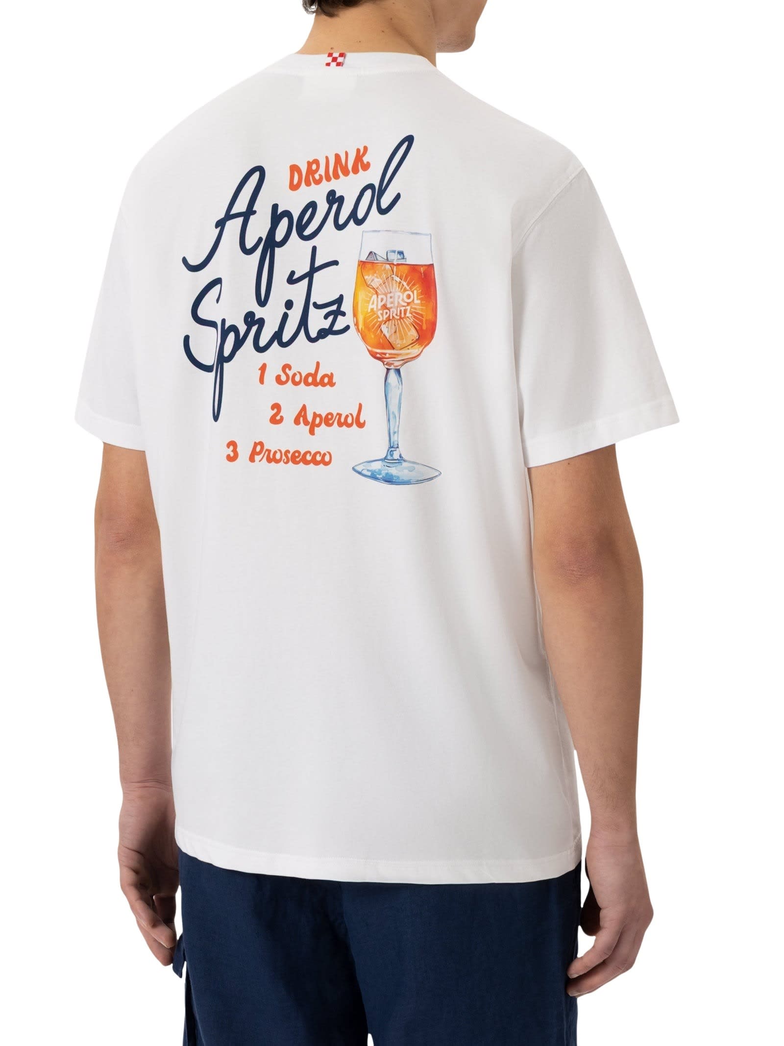 Mc2 Saint Barth Tshirt Man In Black