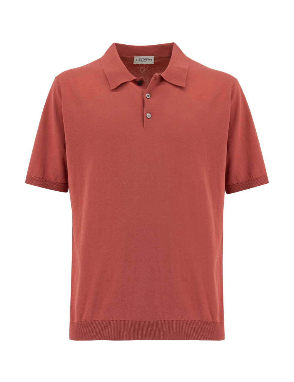 Shop Ballantyne Polo In Coccio