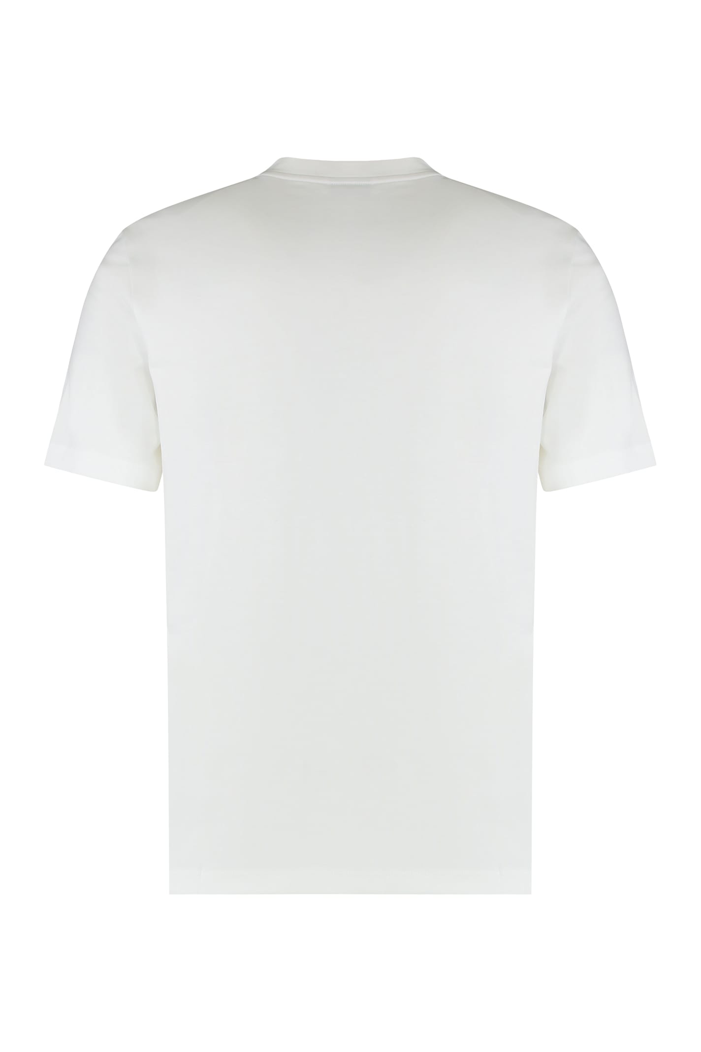 Hugo Boss Cotton Logo T-shirt For Everyday Wear In White