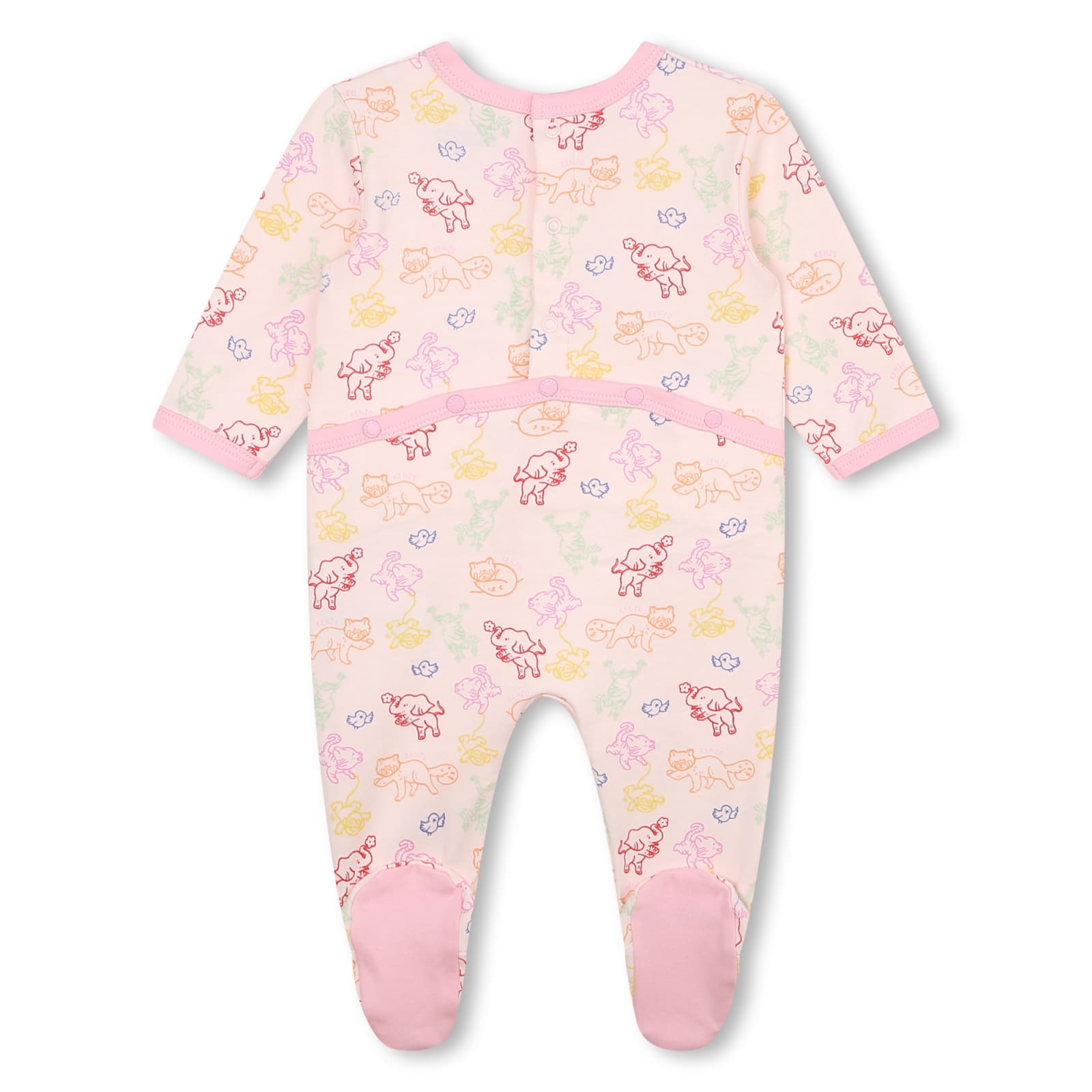 Shop Kenzo Pajamas With Print In Pink