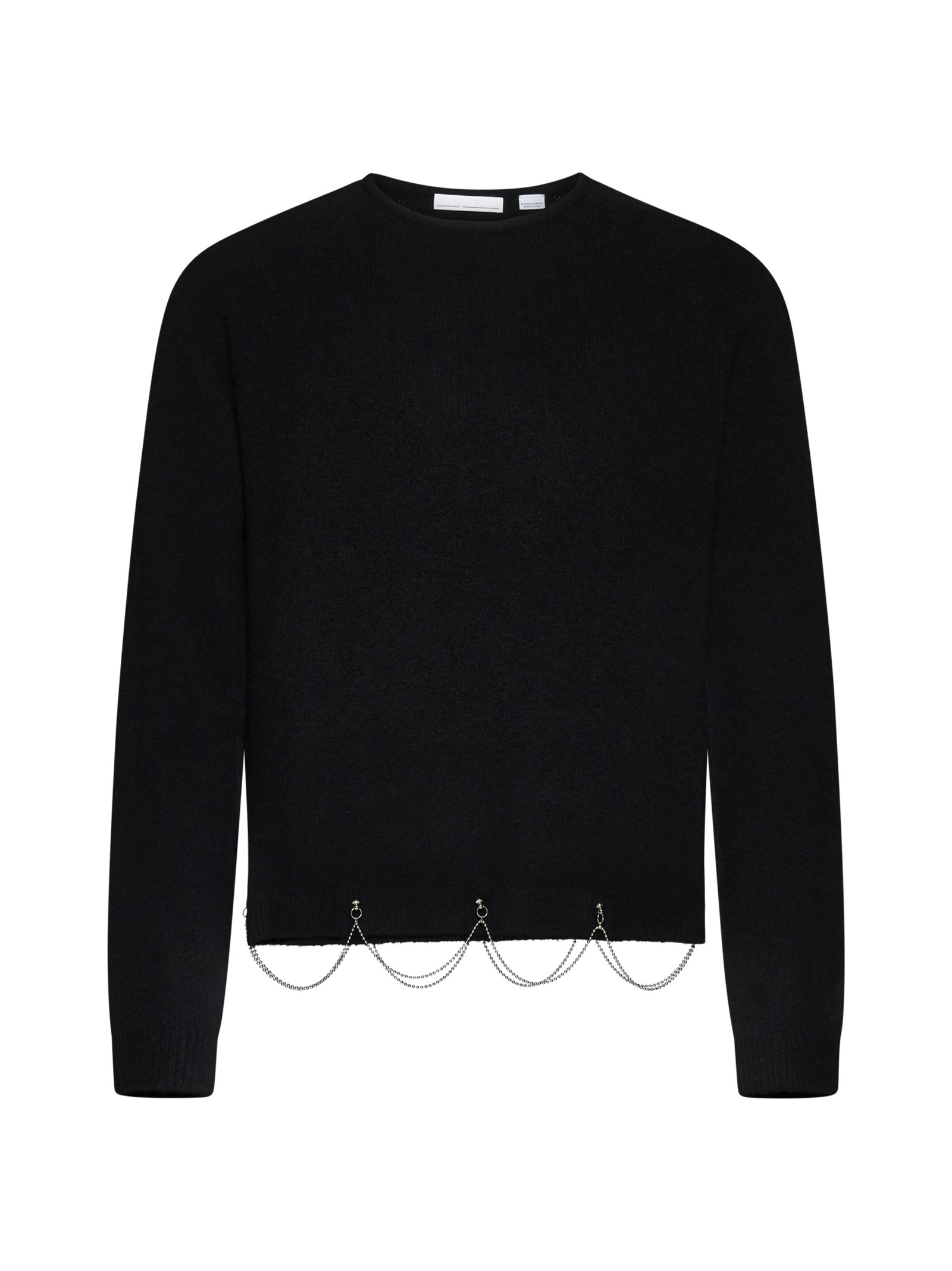 Shop Random Identities Sweater In Black